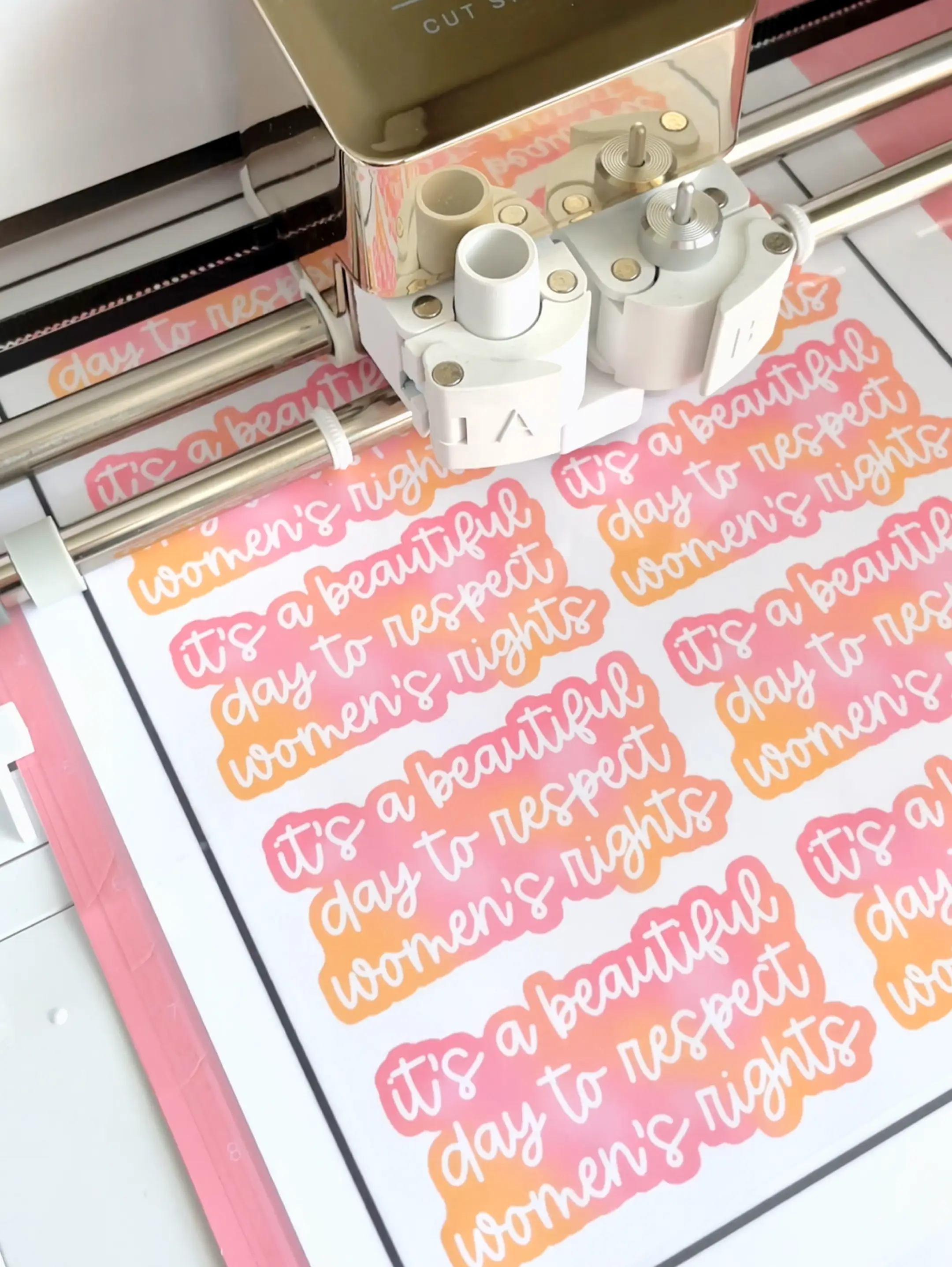 How to use Cricut to make custom stickers - Lemon8 Search