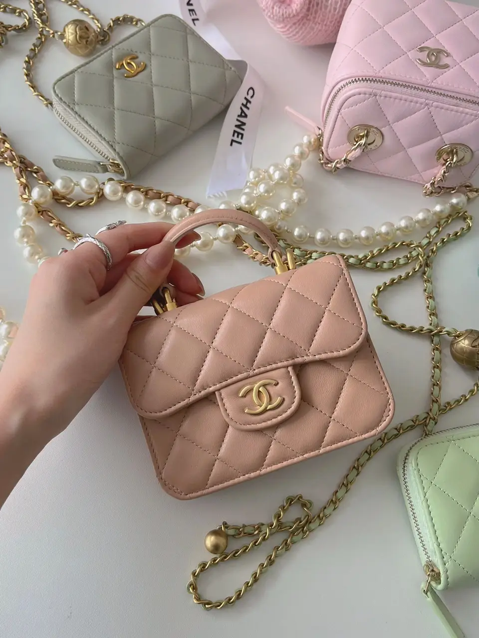CHANEL bag, Summer ice cream color matching, Gallery posted by LUNA