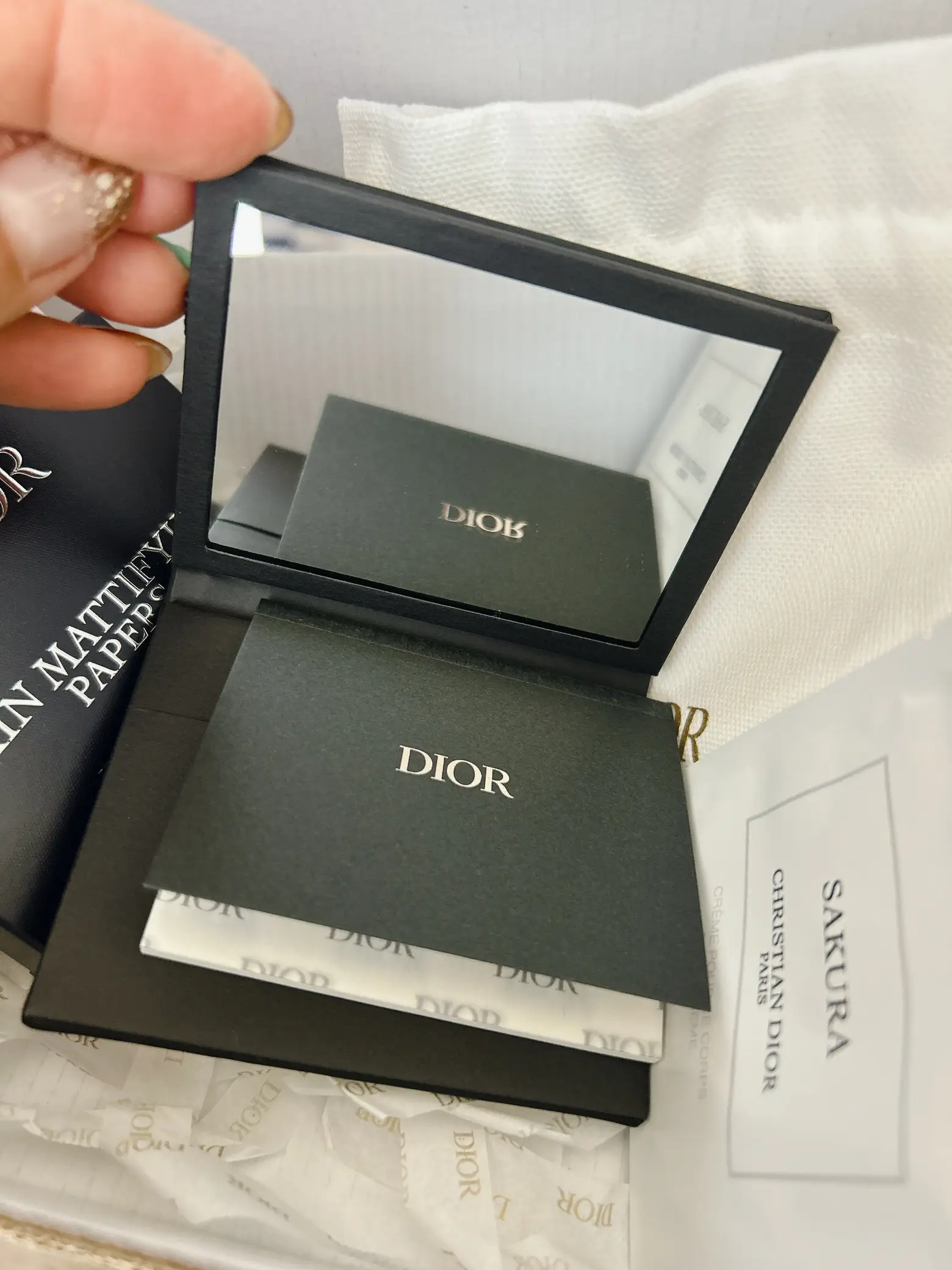 DIOR☆オンライン限定ミラー&あぶらとり紙 | masakoi2bsが投稿した