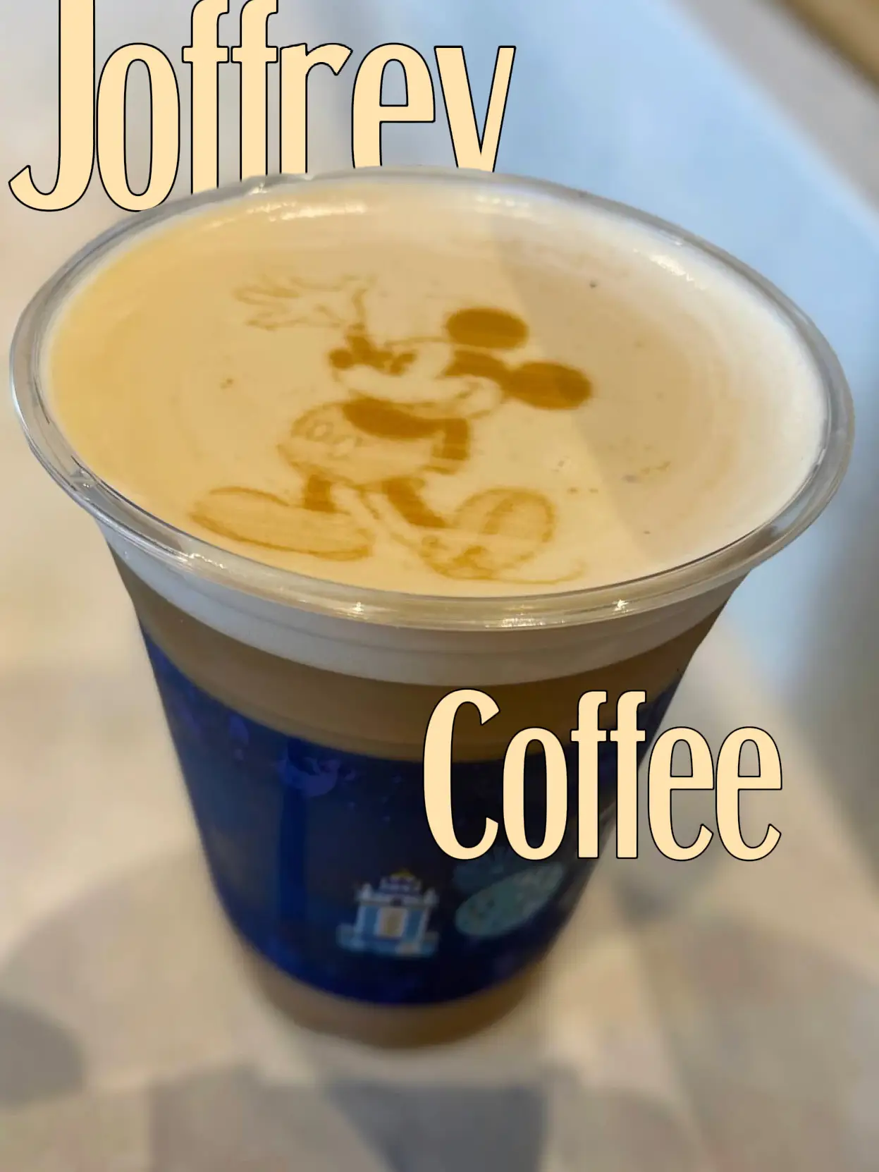 Get Magical Latte Art at Joffery's in Disney Springs!