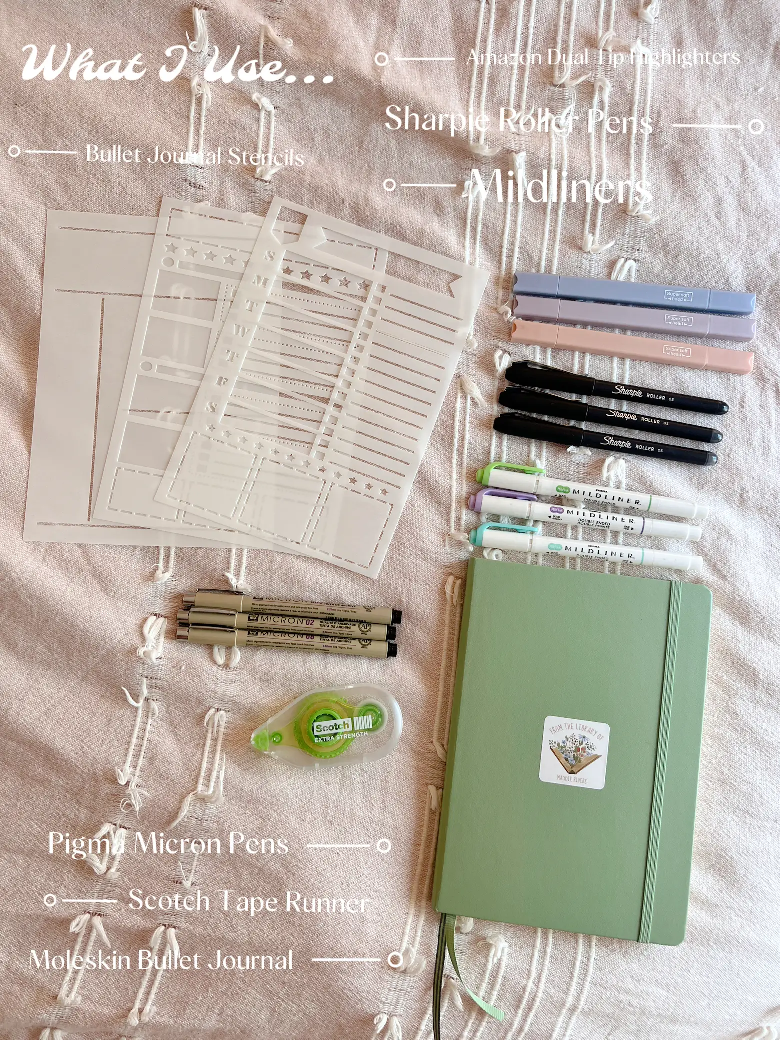 the ultimate bullet journal starter kit ⭐ essential supplies for