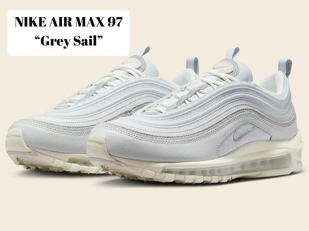 Kids hot sale white 97s