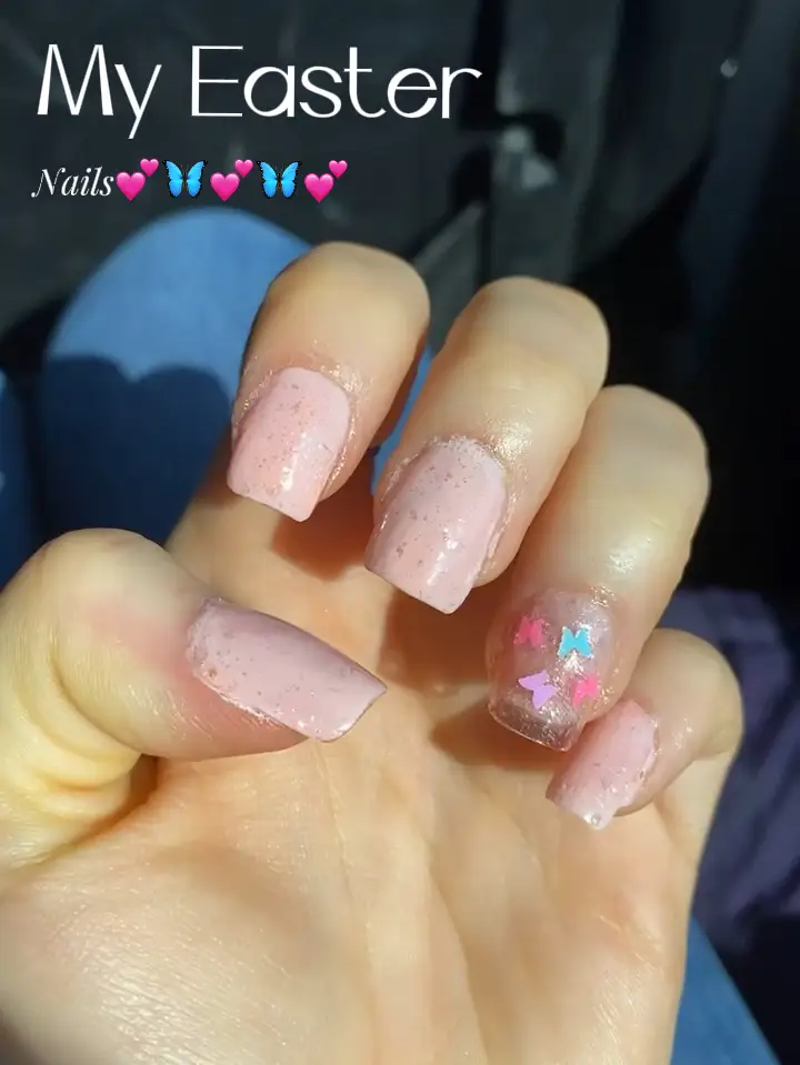 15+ Clear Pink Nail Ideas