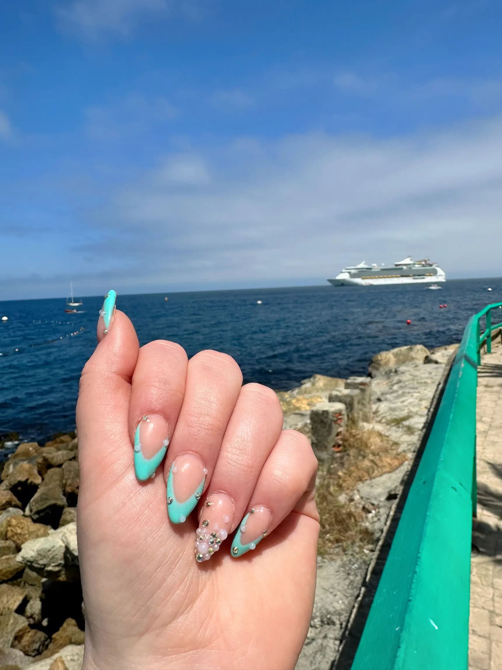 Cruise nails ✨🐬 | Gallery posted by MadBux19 | Lemon8