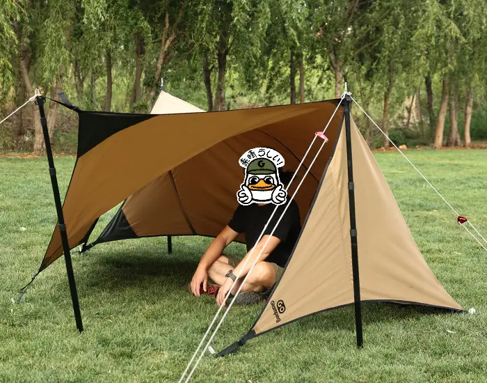 値下げ✅美品GO Glamping ヘキサタープベージュ 値下げ✓美品GO Glamping ヘキサタープベージュ