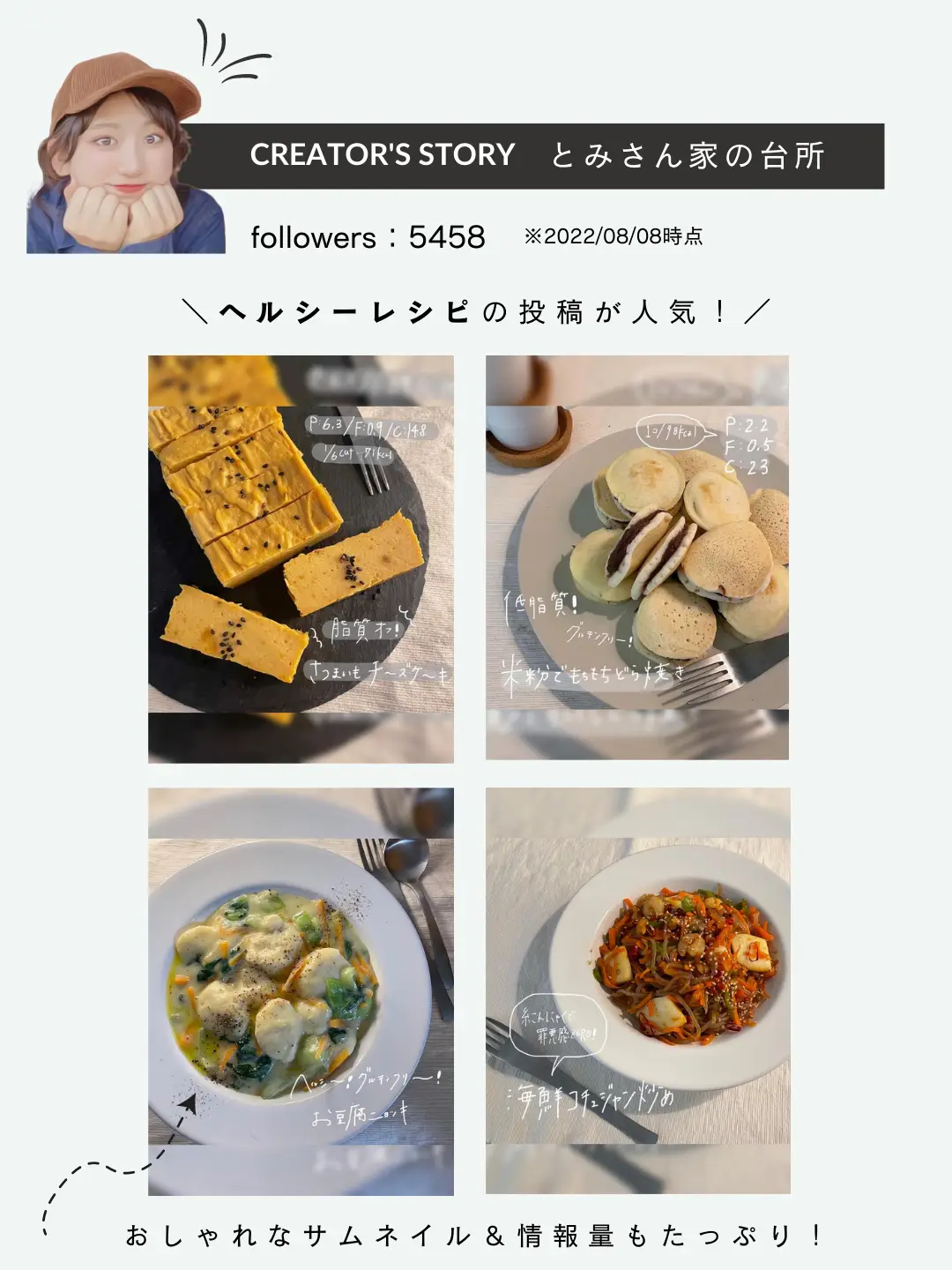 1か月でフォロワー5000人増👏【とみさん家の台所】がLemon8でバズった理由🍳 | Lemon8公式が投稿したフォトブック | Lemon8