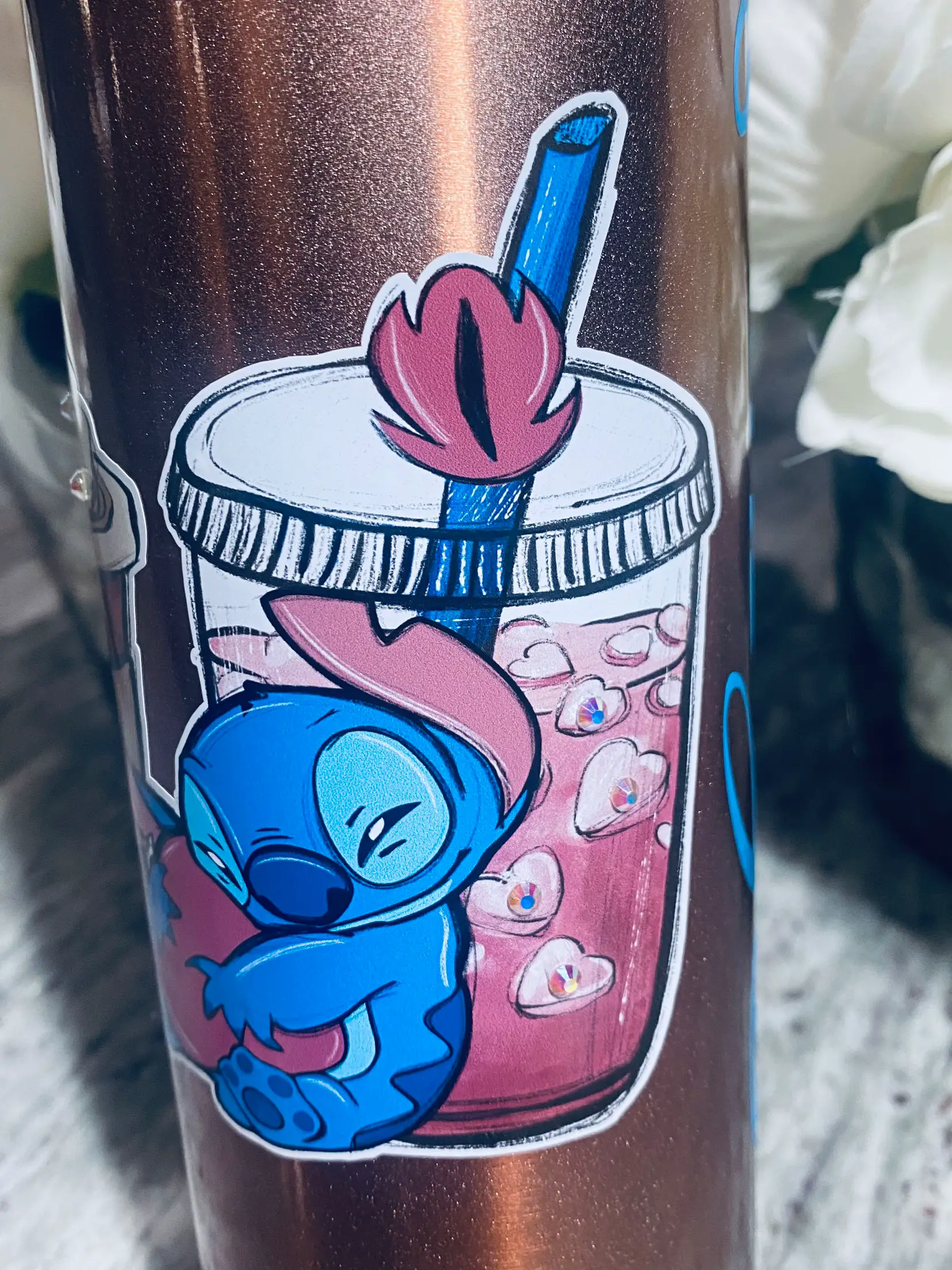 Lilo and Stitch Stanley Cup 20oz Skinny Tumbler 