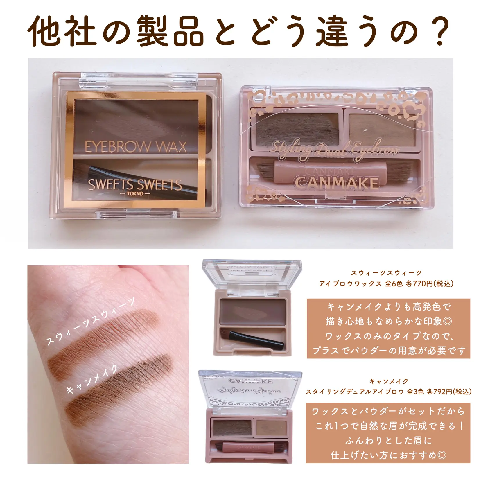 ついにキャンメから眉ワックス誕生😲🌼 | cocotte_beautyが投稿