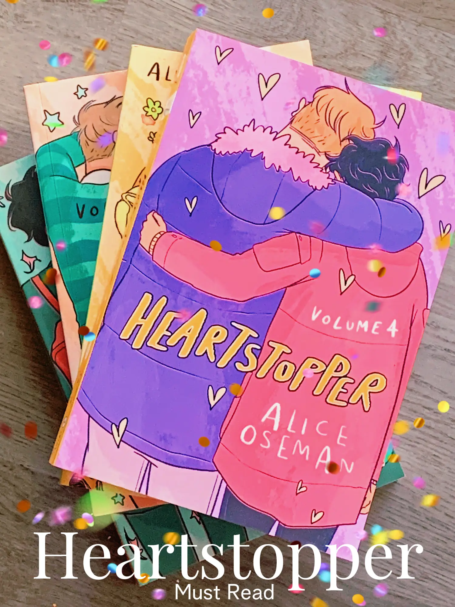 Alice Oseman Updates on X: Heartstopper Volume 5 (UK edition) is OUT  NOW!!! I really hope you enjoy it!! ✨✨✨✨✨  / X