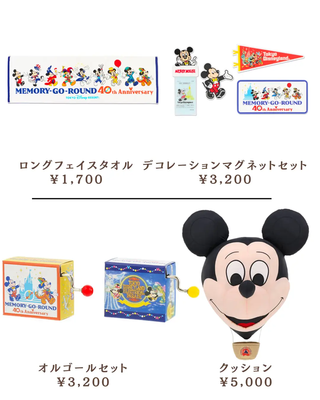 今までの思い出があふれ出すグッズ】 メモリーゴーラウンド | にしきが