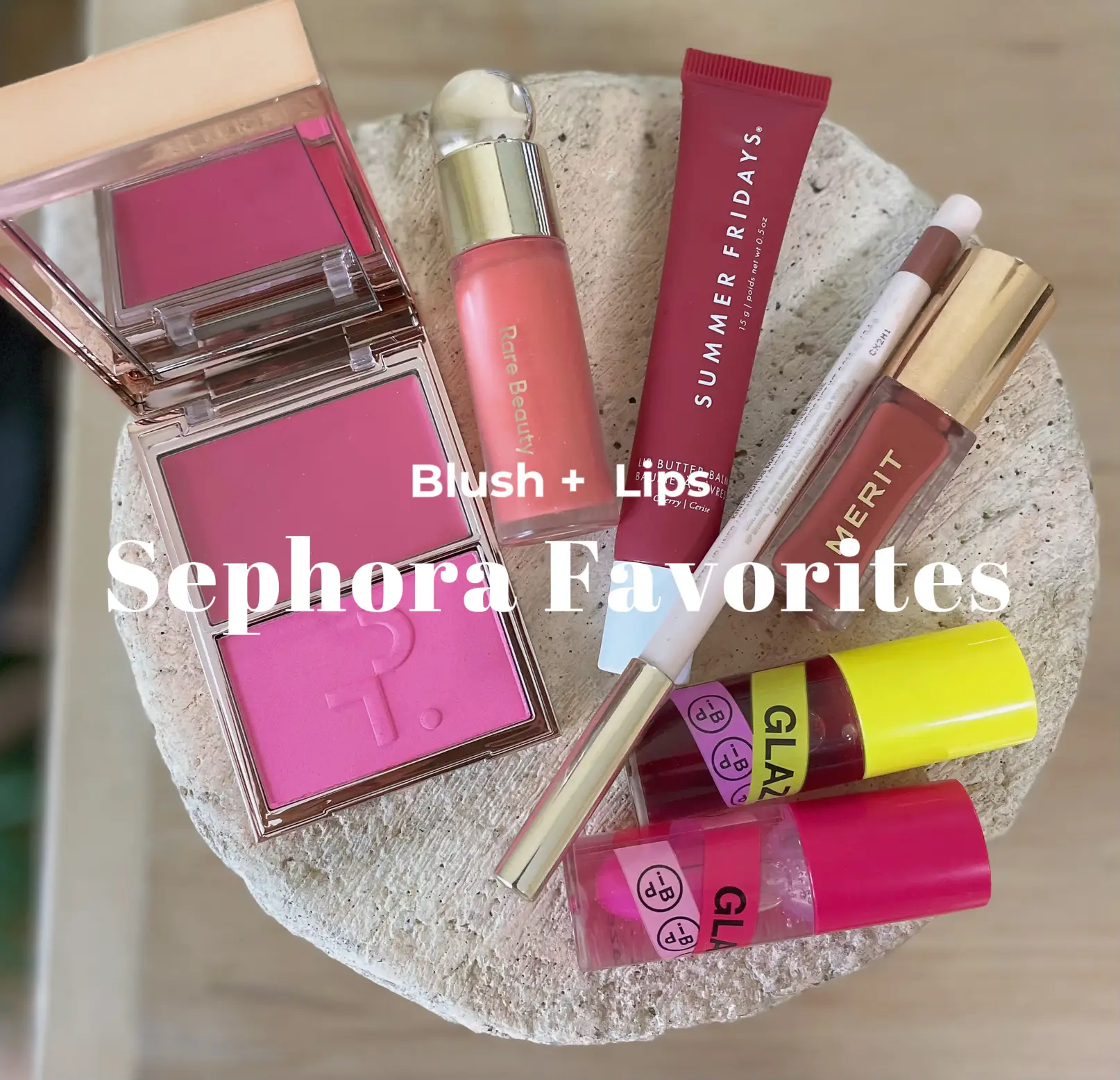 lot of New Makeup Sephora Collection Blush , lipstick , setting