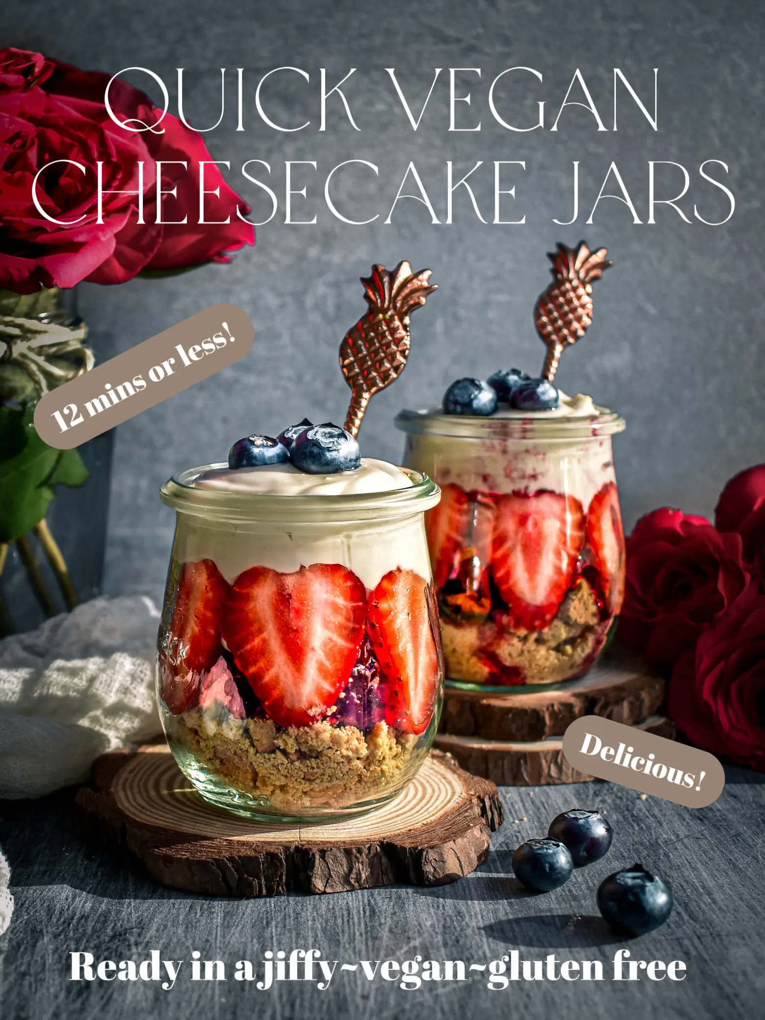 Instant Pot Mini Cheesecakes in Jars - 3 Easy Ways!