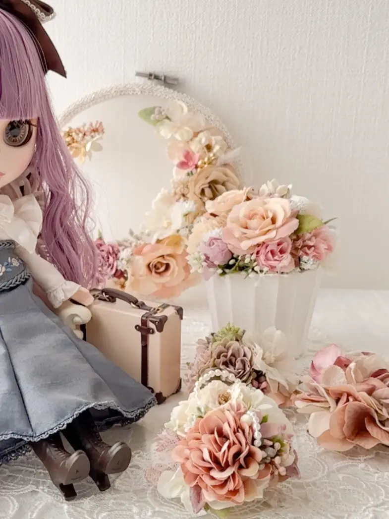 ♡カスタムプチブライス～白薔薇の妖精～♡