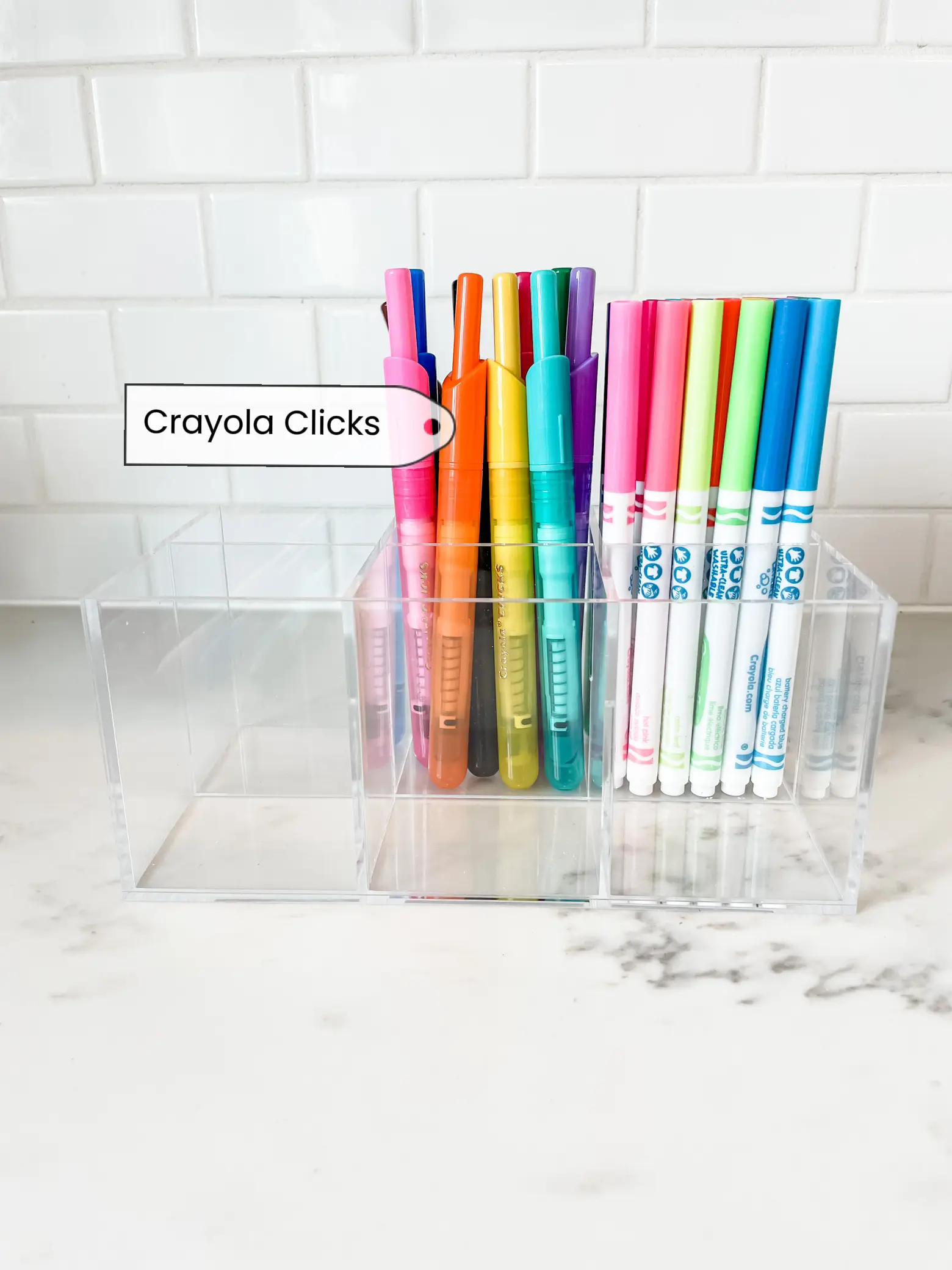 Find the Best Crayola 10 Color Clicks Washable Markers 135 in Store