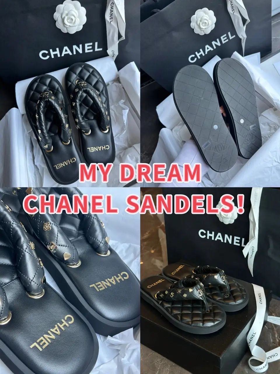 Chanel 23 Sandals, My Dream 🩴, Gallery posted by Jenny Cheung
