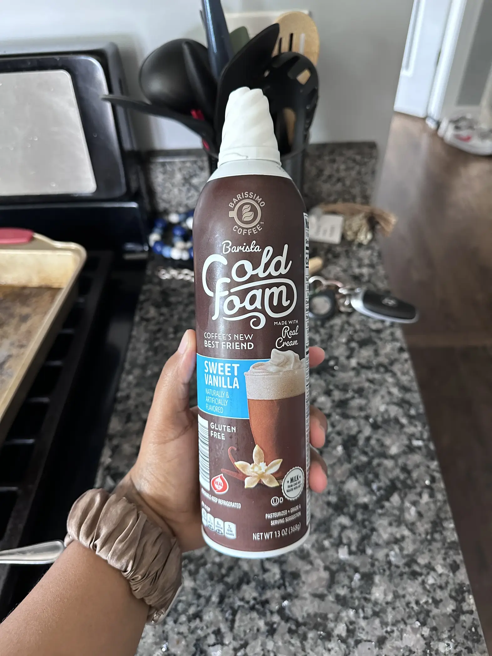 ALDI Barissimo Sweet Vanilla Barista Cold Foam Pickup