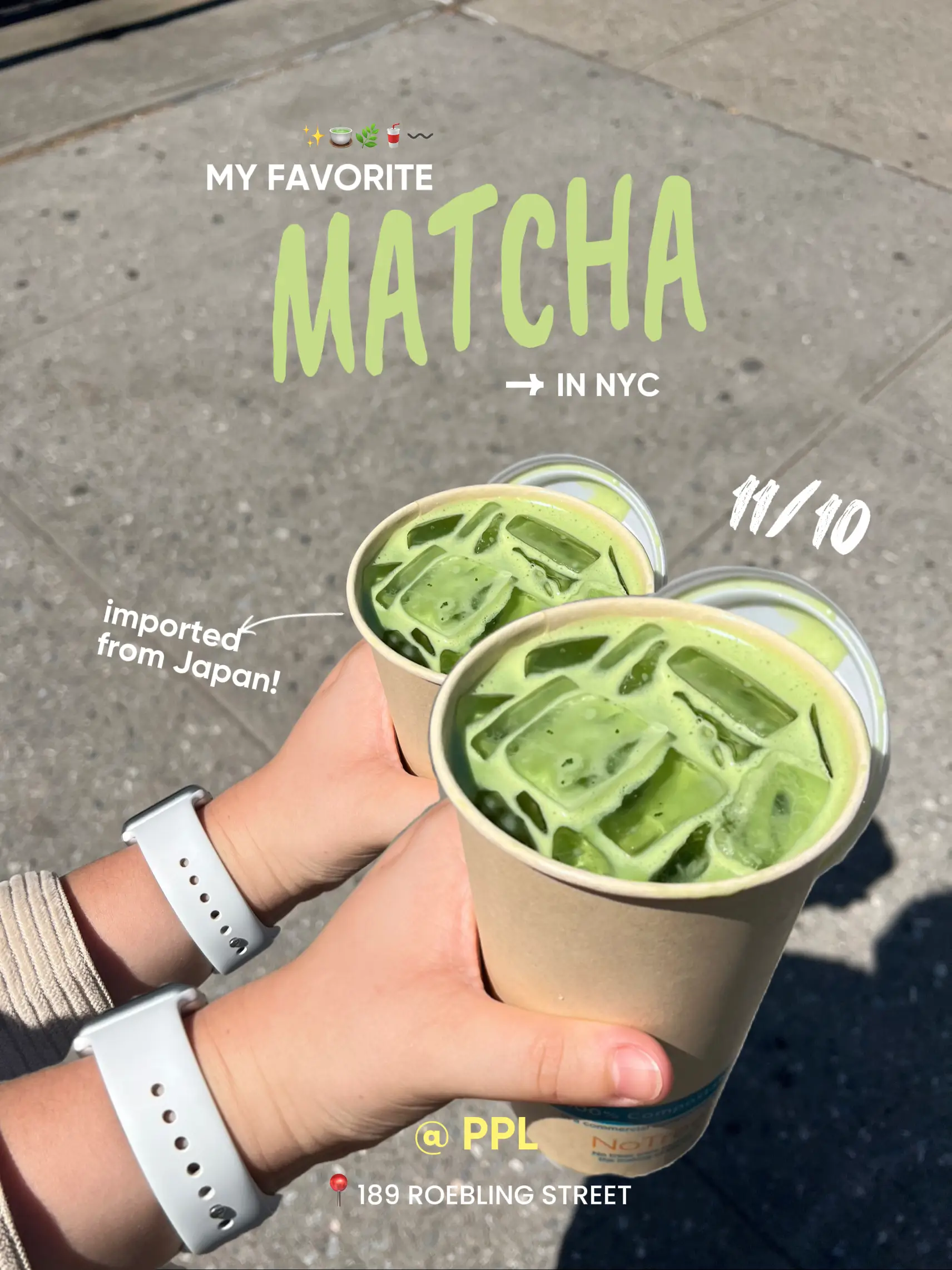 The only matcha I can’t live without in NYC 🍵✨ 's images