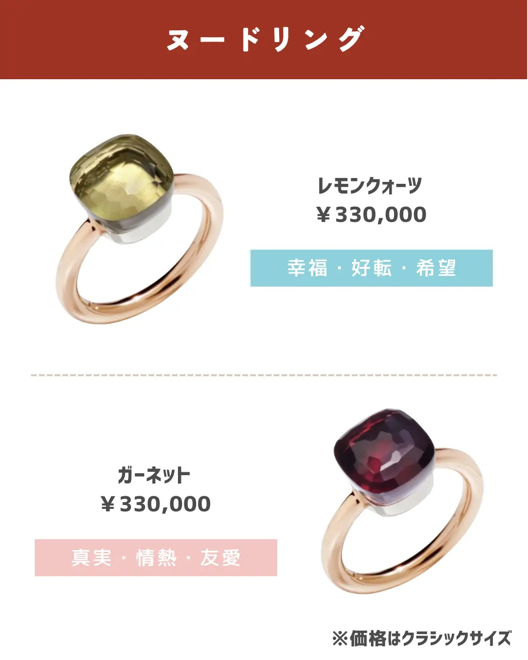 ポメラート Pomellato ヌードクラシック レモンクオーツ