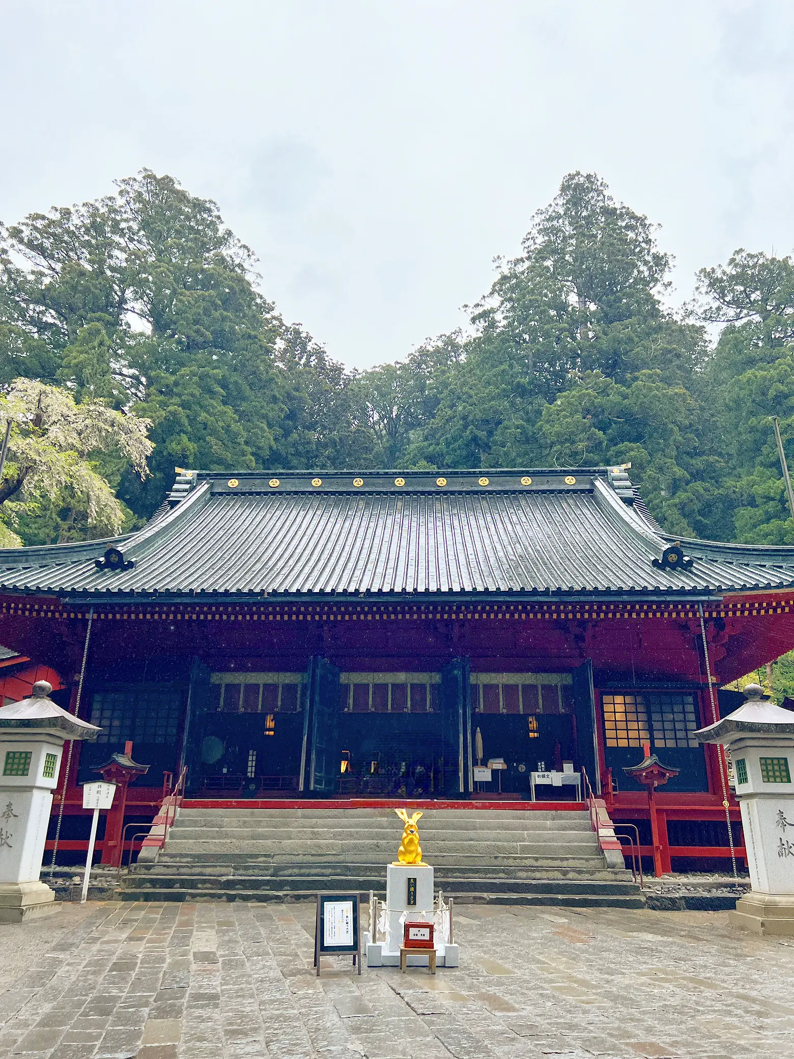 日光】黄金のうさぎが出迎えてくれる強力パワースポット⛩日光二荒山神社✨ | Rin平日旅✈️おでかけ記録が投稿したフォトブック | Lemon8