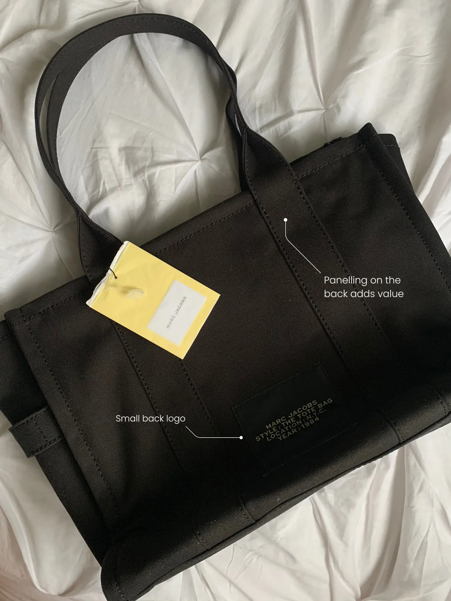 Reviewing 3 Sizes of the Marc Jacobs Tote Bag, Gallery posted by IamJamila