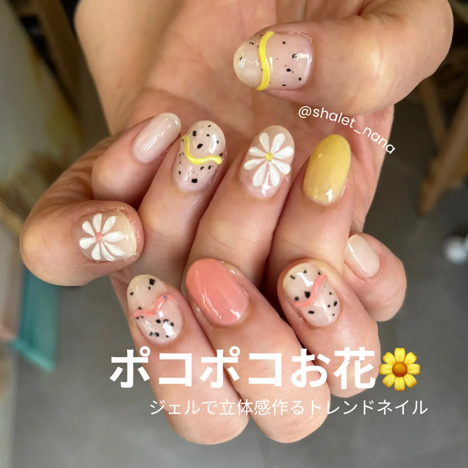 2024年のPopular Flower Nail Art Ideasのアイデア20選