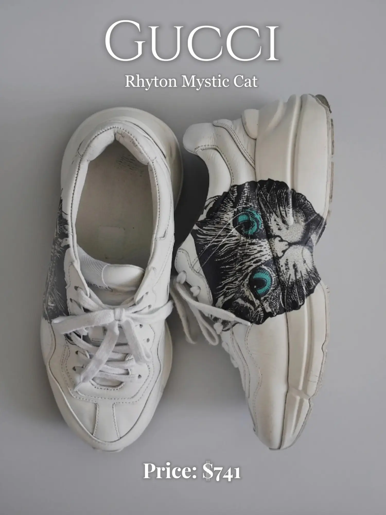 Women's rhyton sneaker hot sale with mystic cat