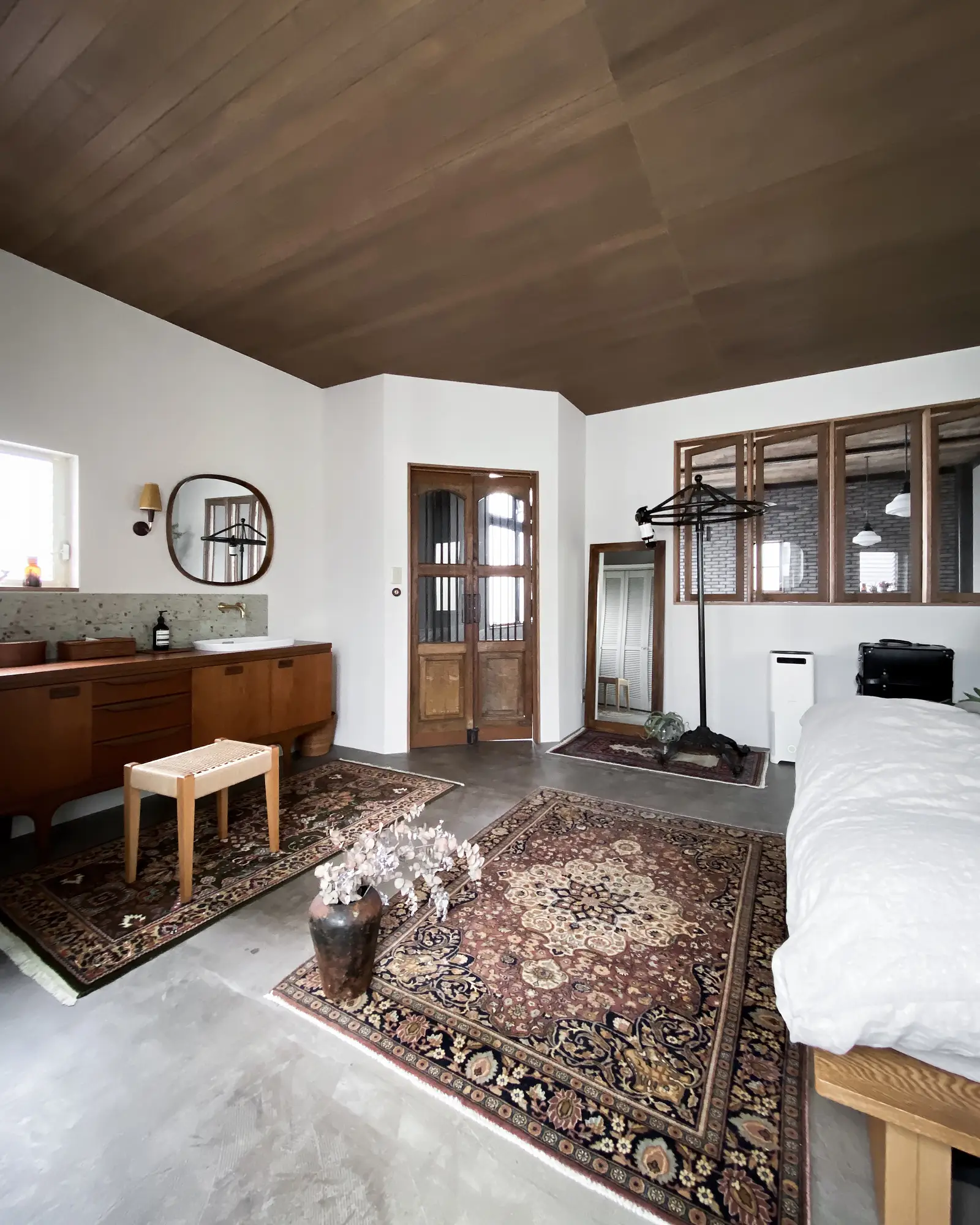 サンプル輸入•1点もの‼︎ ウォールミラー モロッカン リゾートホテルの