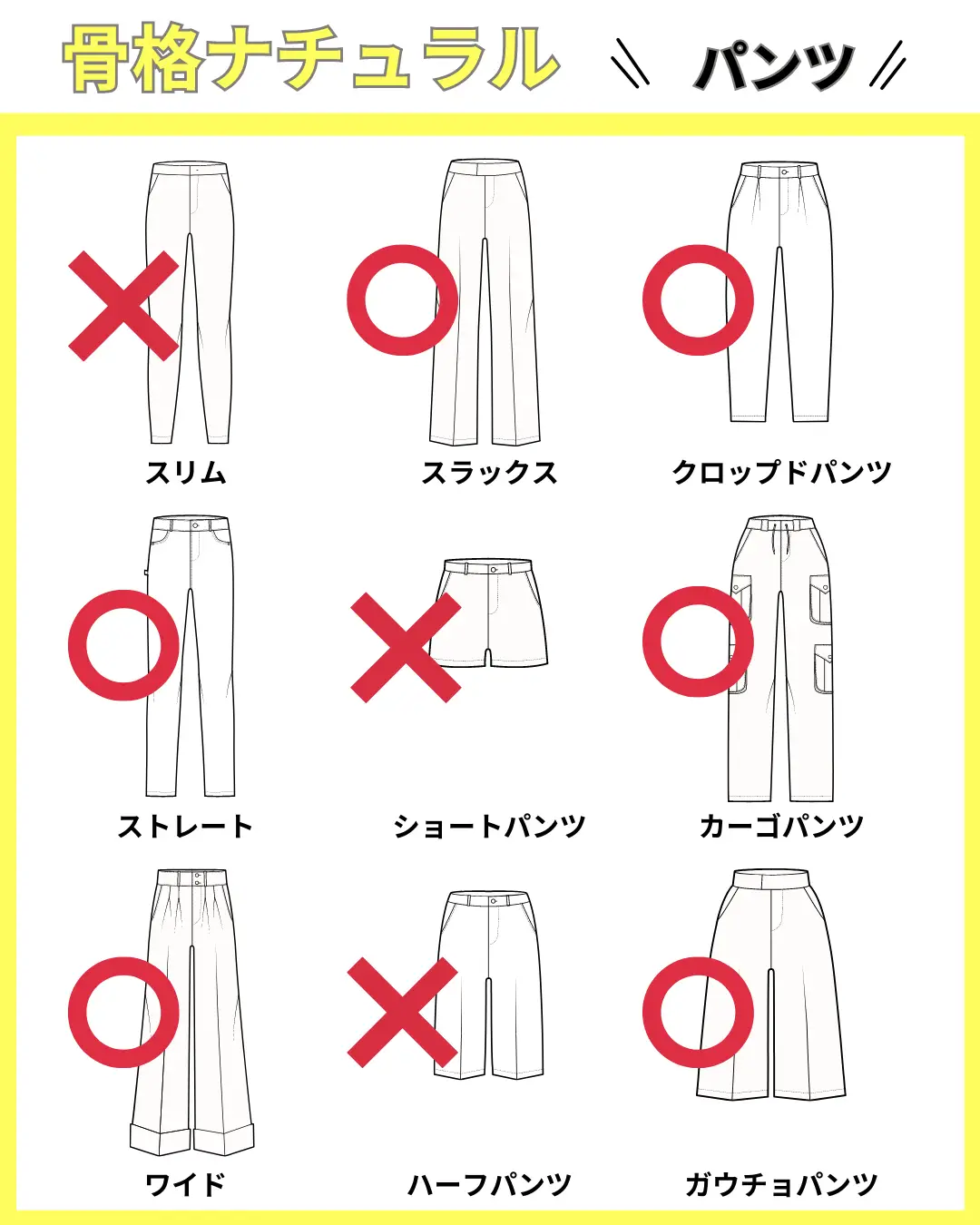 2024年の骨格ナチュラル 似合うボトムのアイデア19選