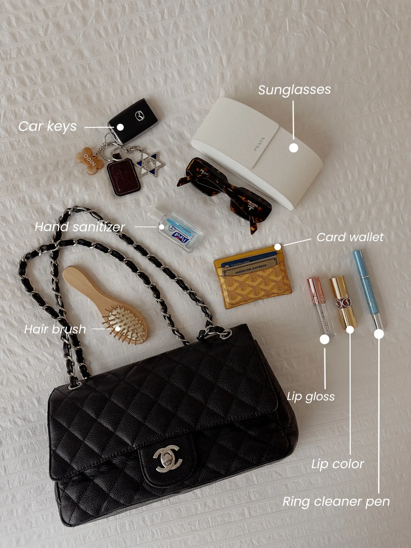 WHAT'S IN MY CHANEL BAG? #shorts #chanel #whatsinmybag 