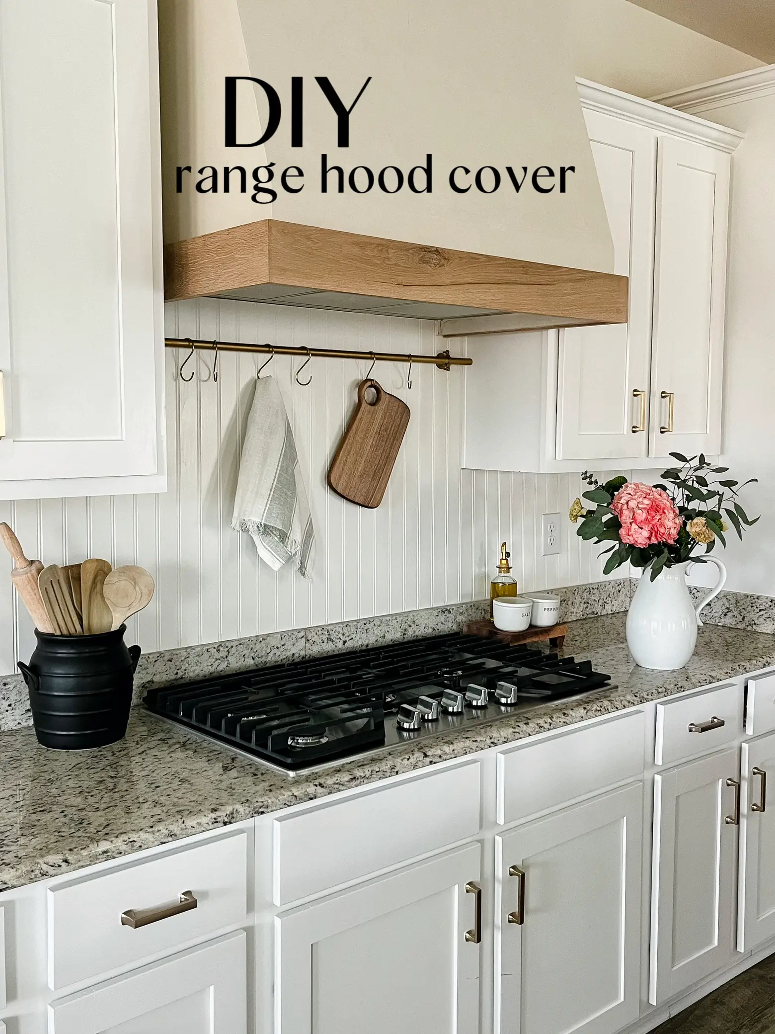 DIY Range Hood Cover