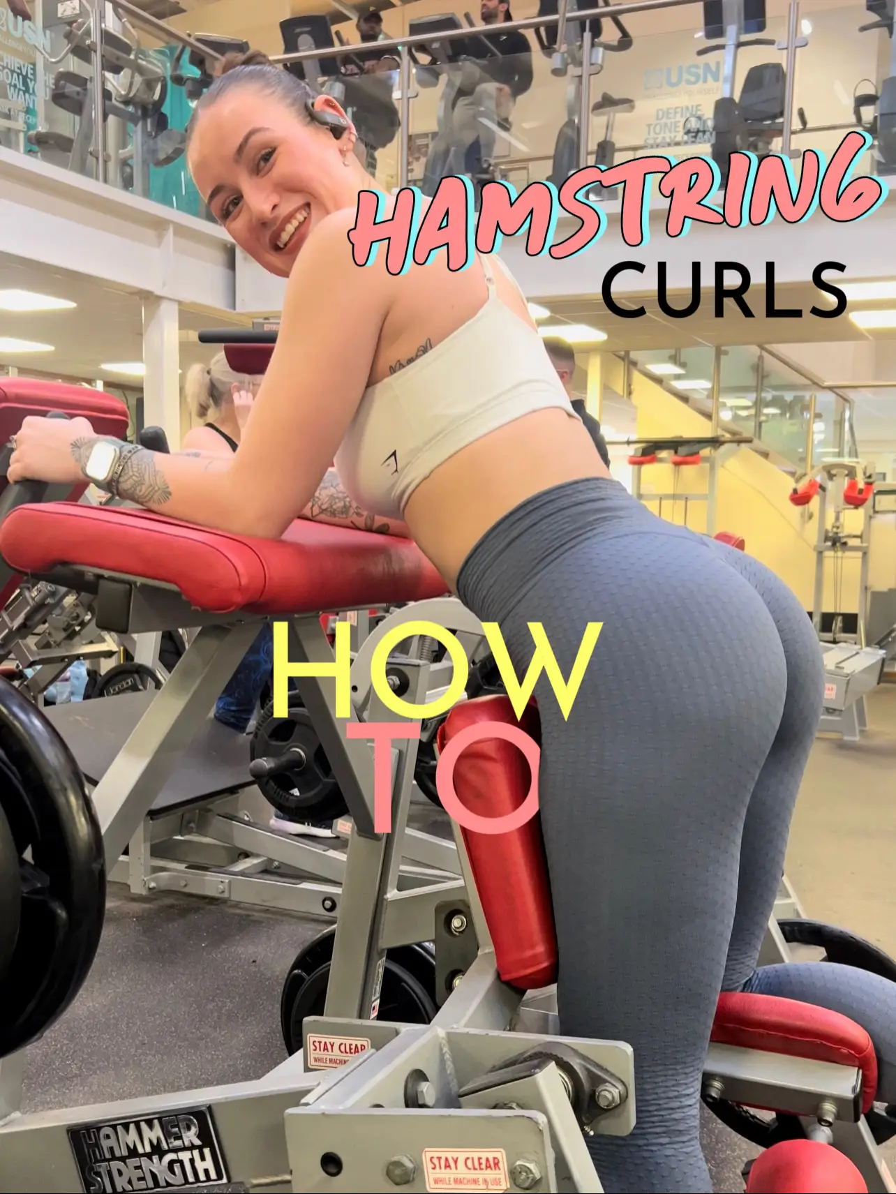 HAMSTRING CURLS ✨🫶, Video published by HTFITNESS