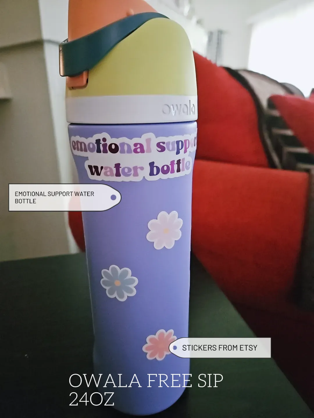 motivational water bottle stickers for stress relief - Lemon8 Search