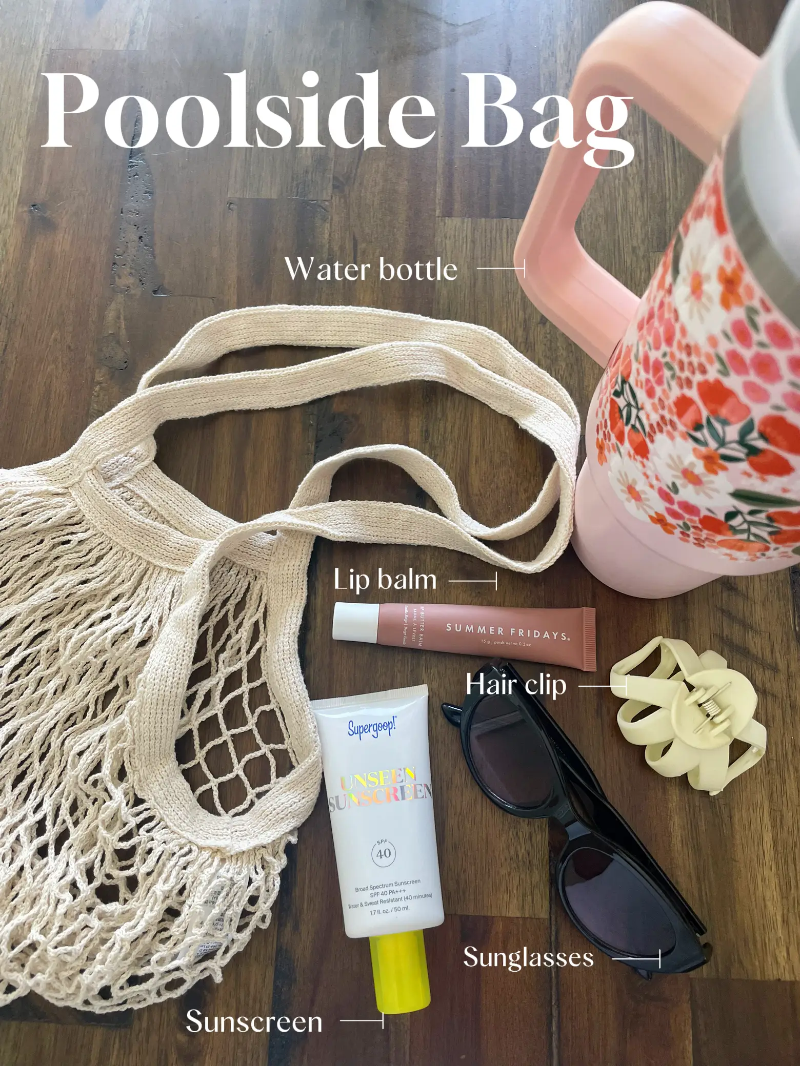 What to carry in your poolside bag | Gallery posted by michelle.yarely |  Lemon8