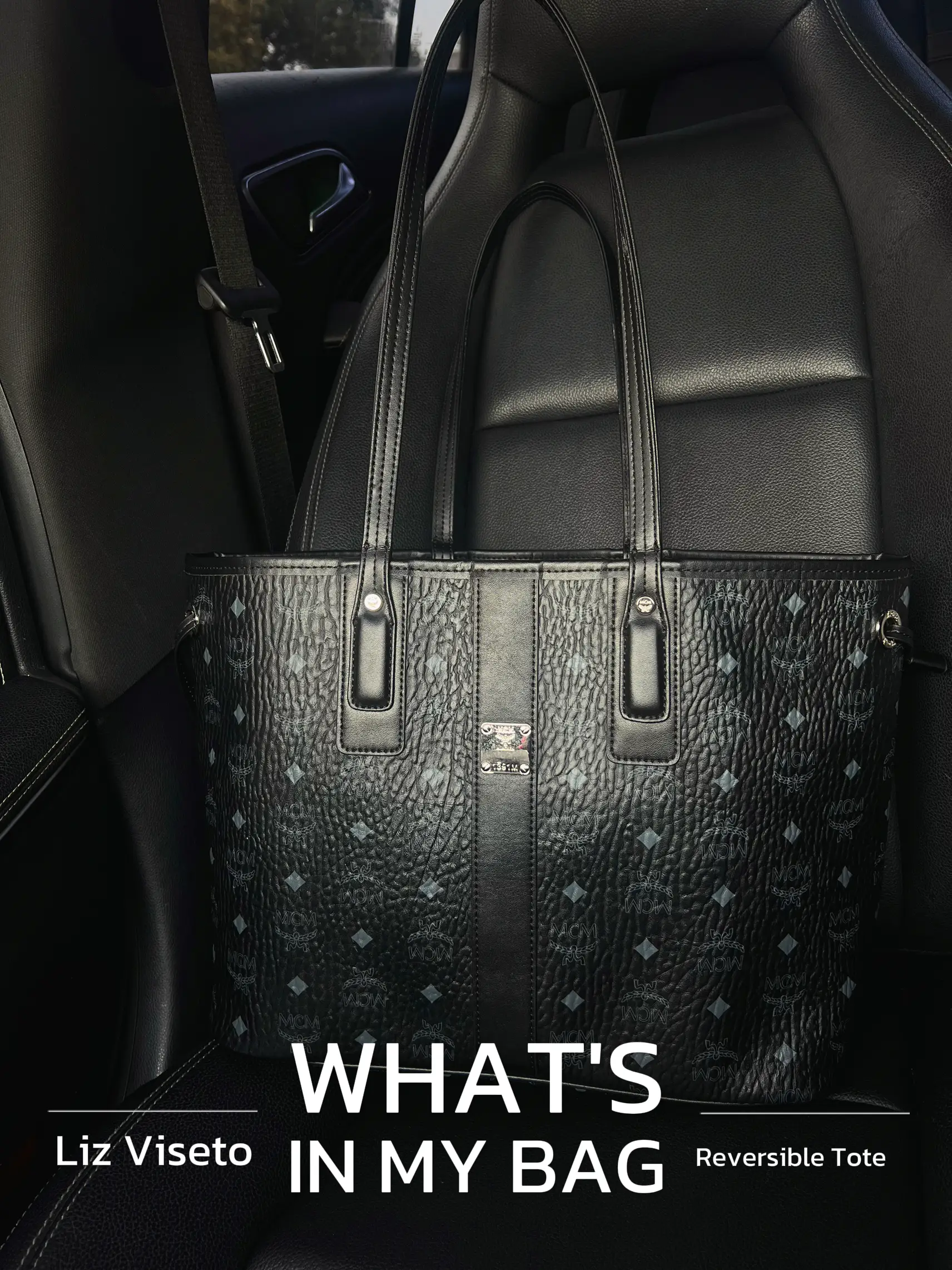 MARC JACOBS TOTE BAG/WHATS IN MY BAG (COVID EDITION) 