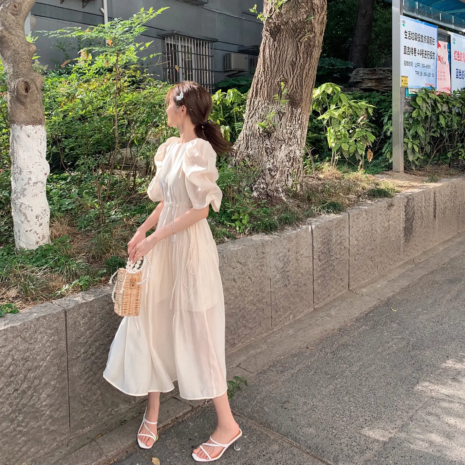 春夏お姉さんコーデ❤️シンプルロングワンピース 女子会・デートに 