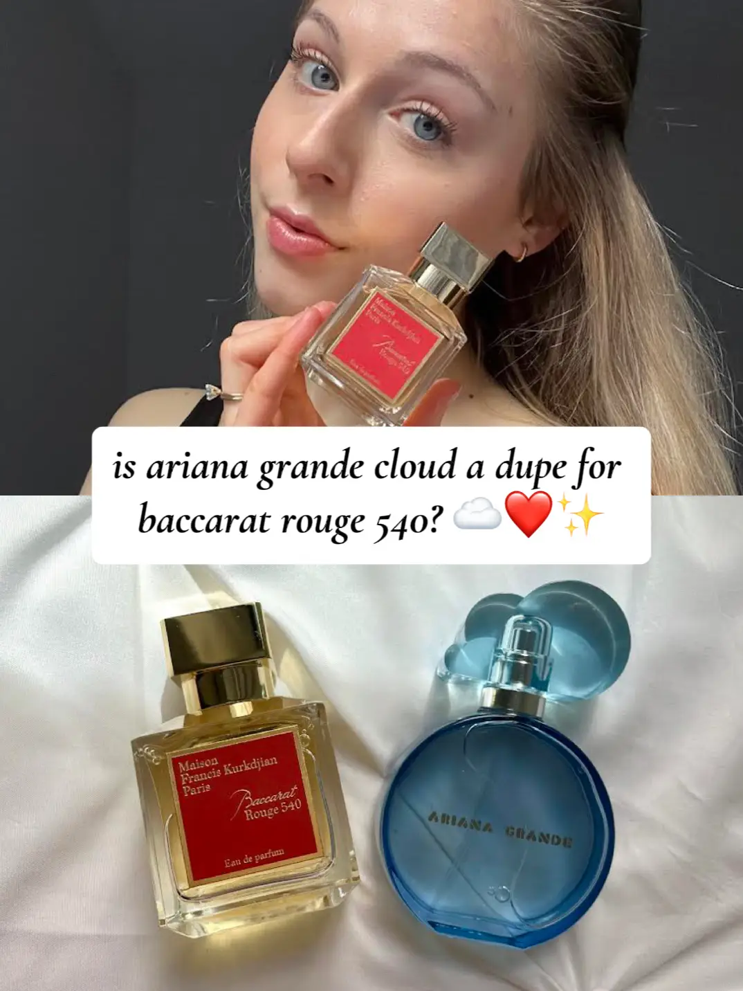 Ariana grande cloud discount perfume smells like baccarat