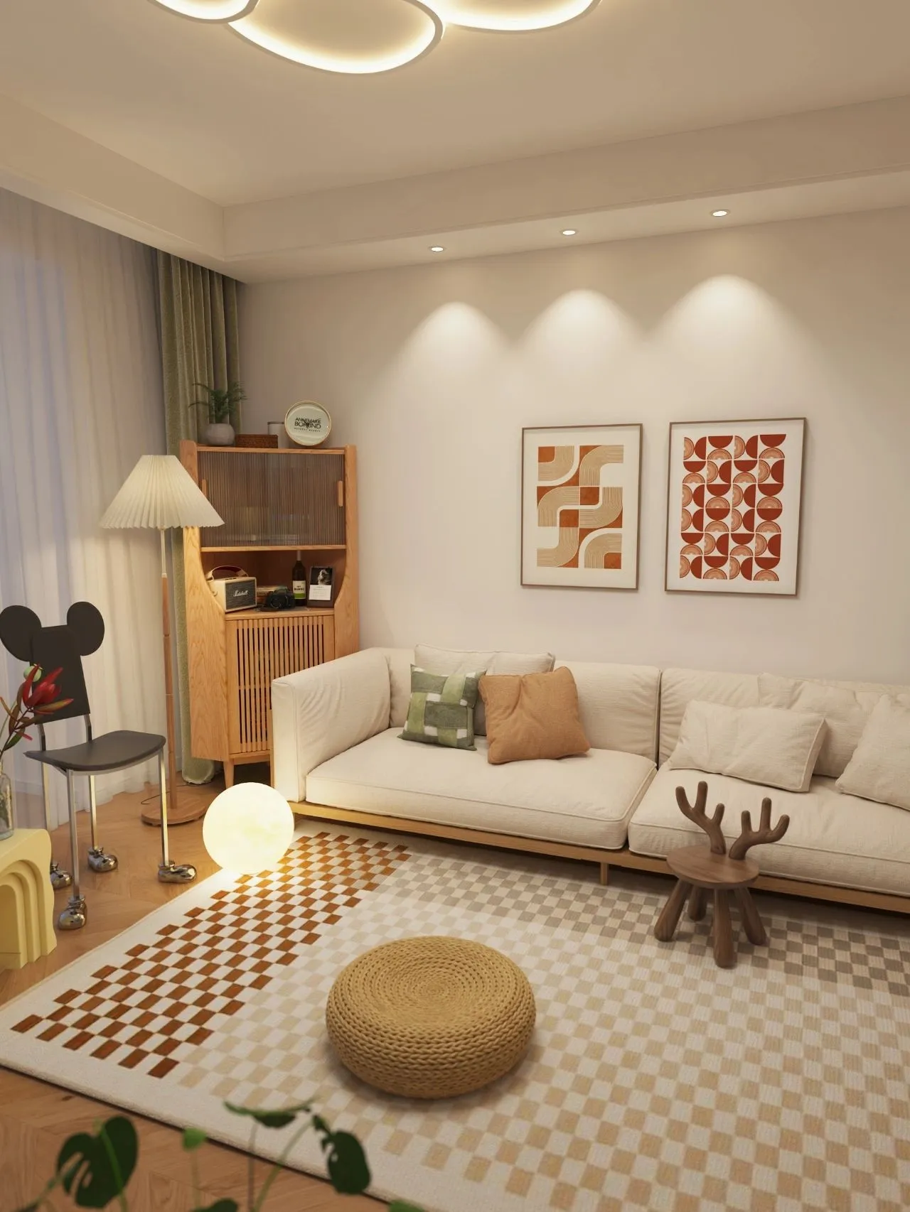 2024年の家具と組み合わせるおしゃれな絨毯の選び方のアイデア19選