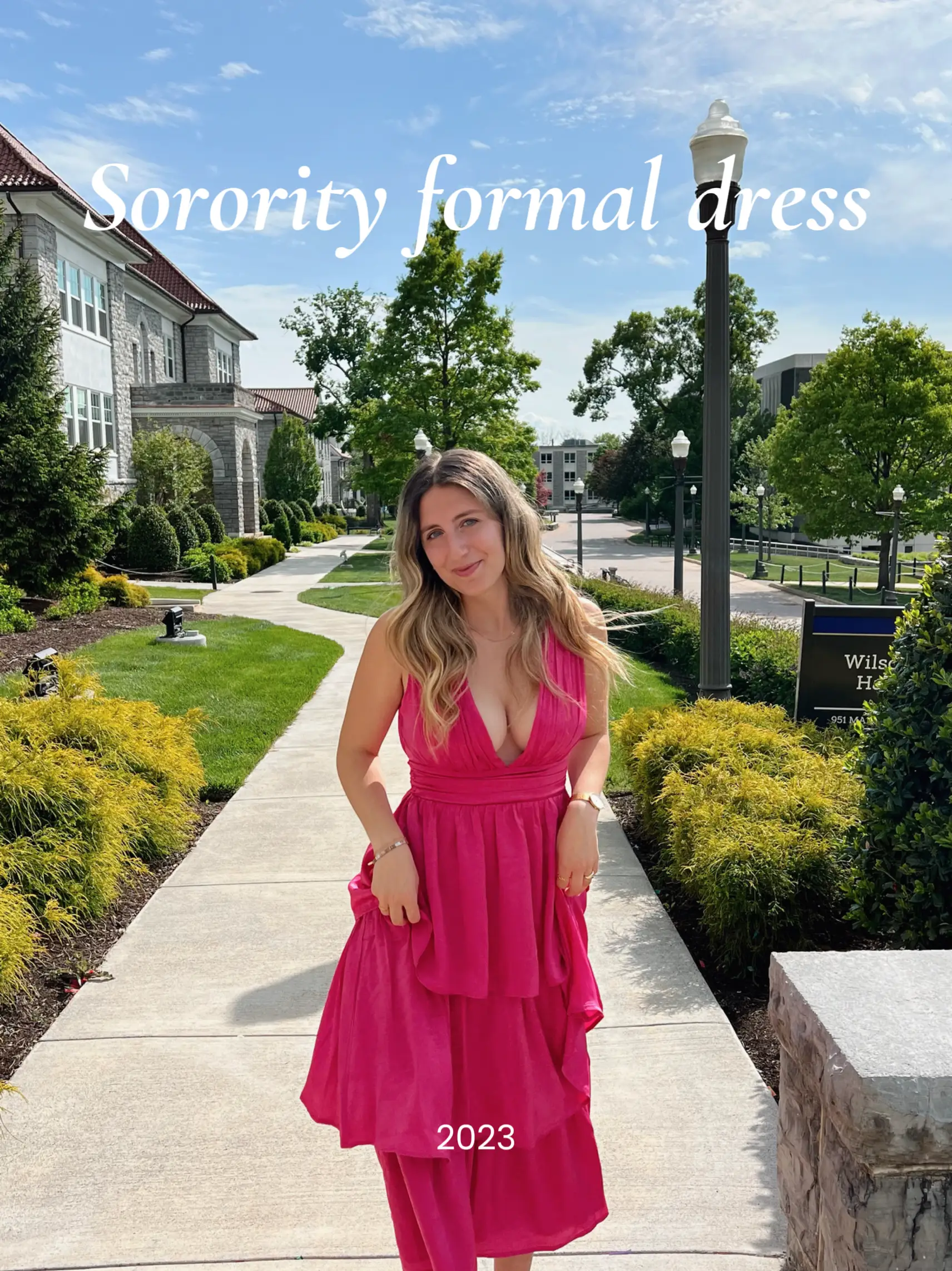sorority formal dresses