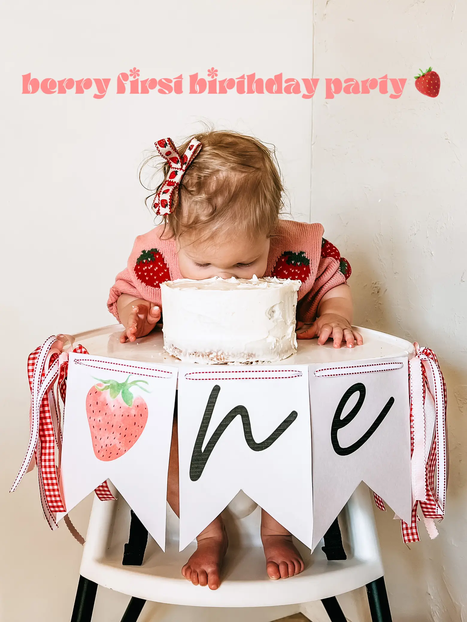 Super easy, super affordable first birthday decor #diybirthdaydecor #f