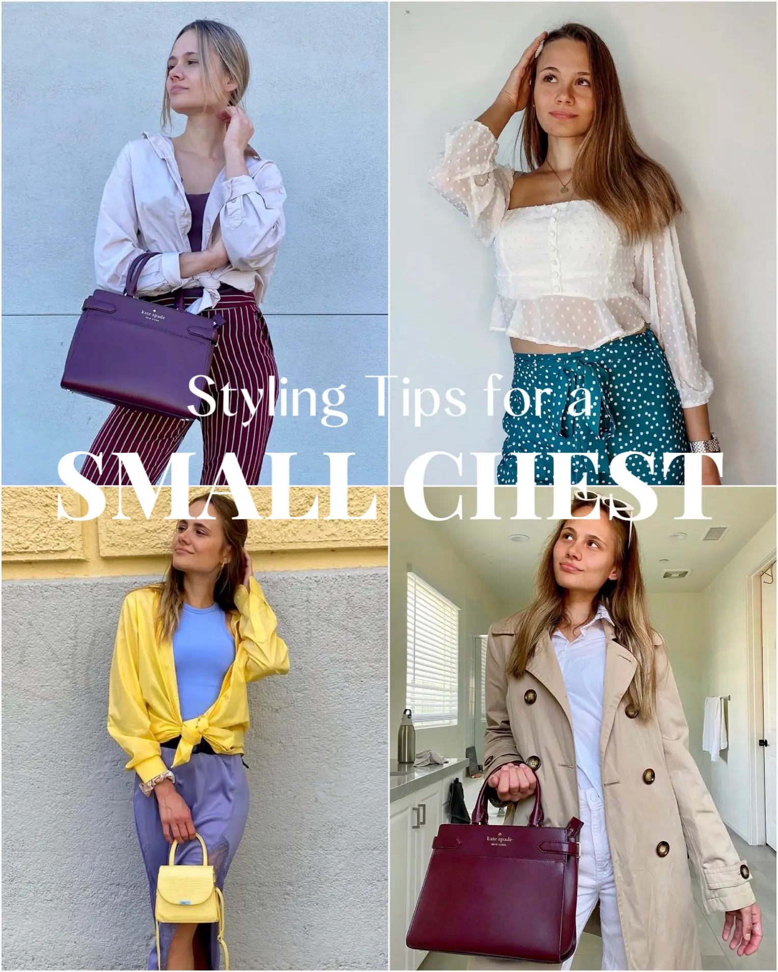 How to Dress If You Have a SMALL CHEST