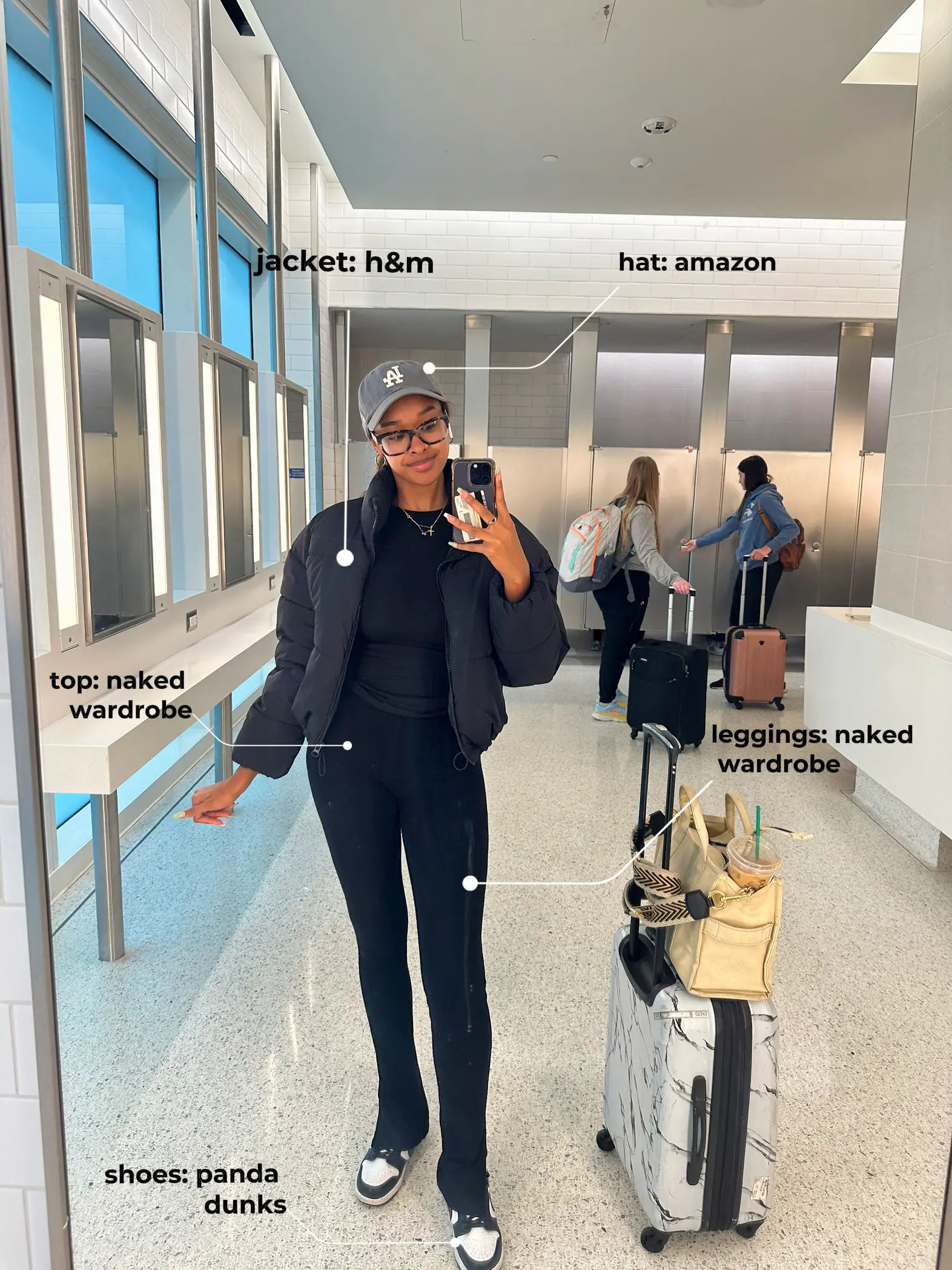 Tall Girl Friendly Comfy Airport Outfit ✈️ | Gallery posted by Chantal |  Lemon8