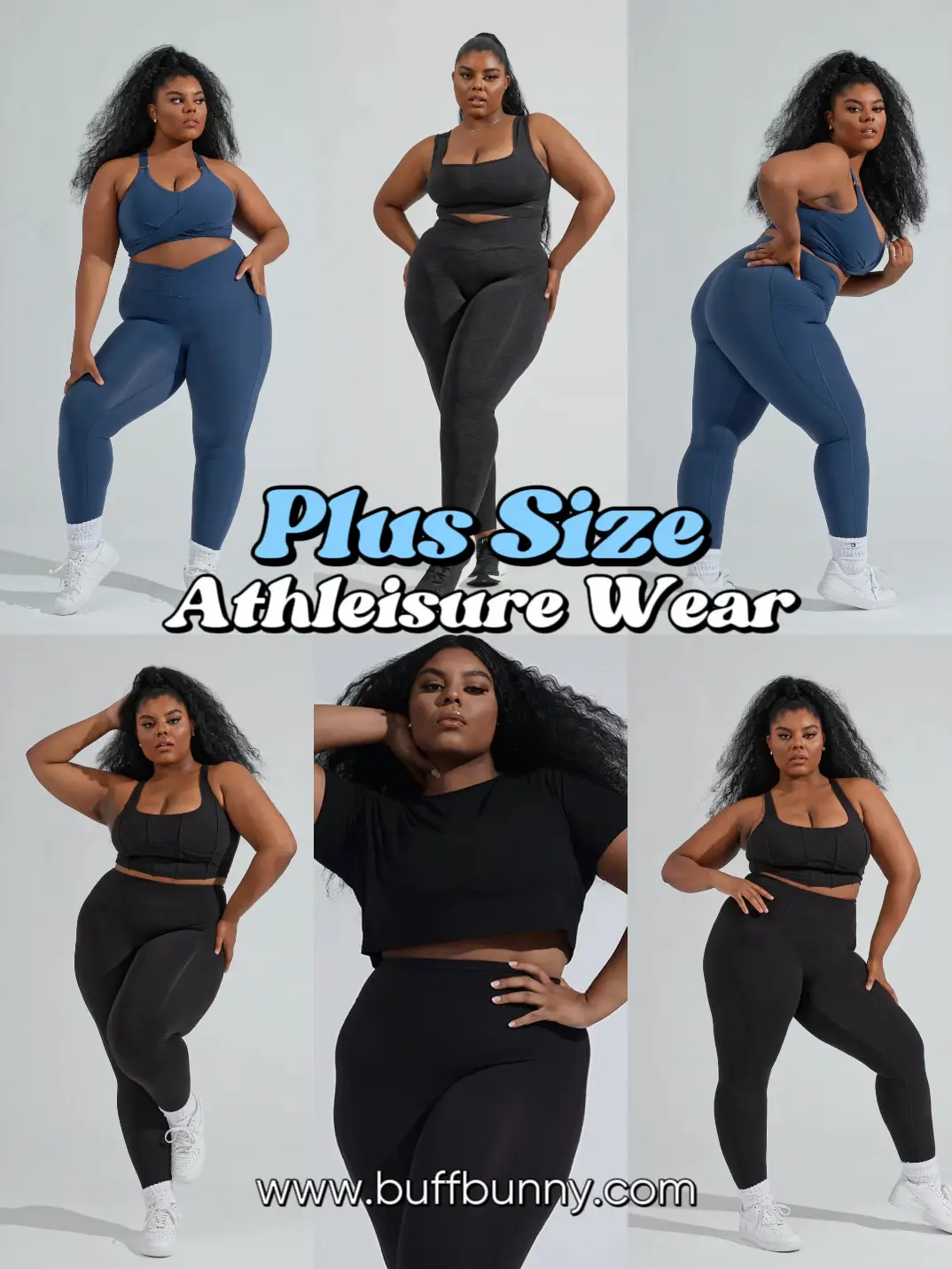 Curvy 2-piece Workout Outfit Fitness Outfit Athletic Apparel Sports Bra and  Leggings Plus-size Apparel Workout Wear Activewear 