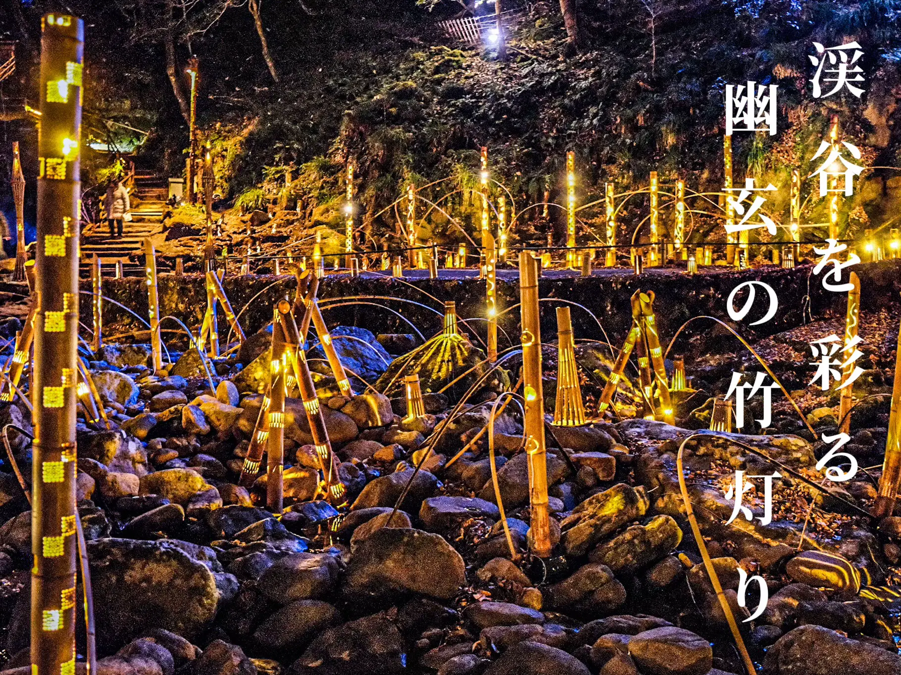 竹灯り 〜めぐる季節〜 竹灯籠 孟宗竹