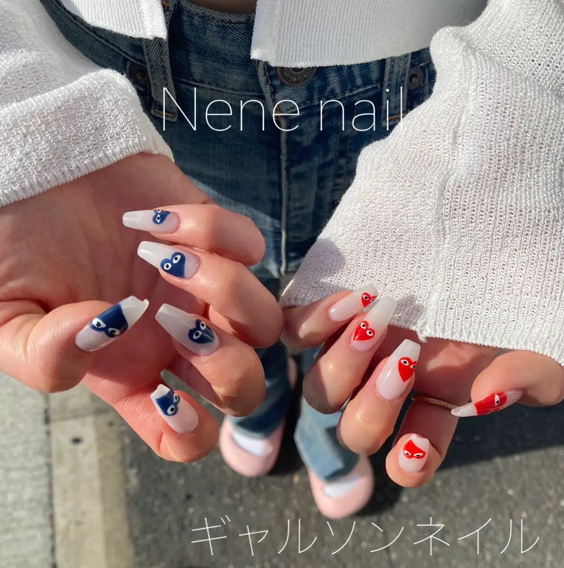 ギャルソンネイル❤️ | Nene nailが投稿したフォトブック | Lemon8