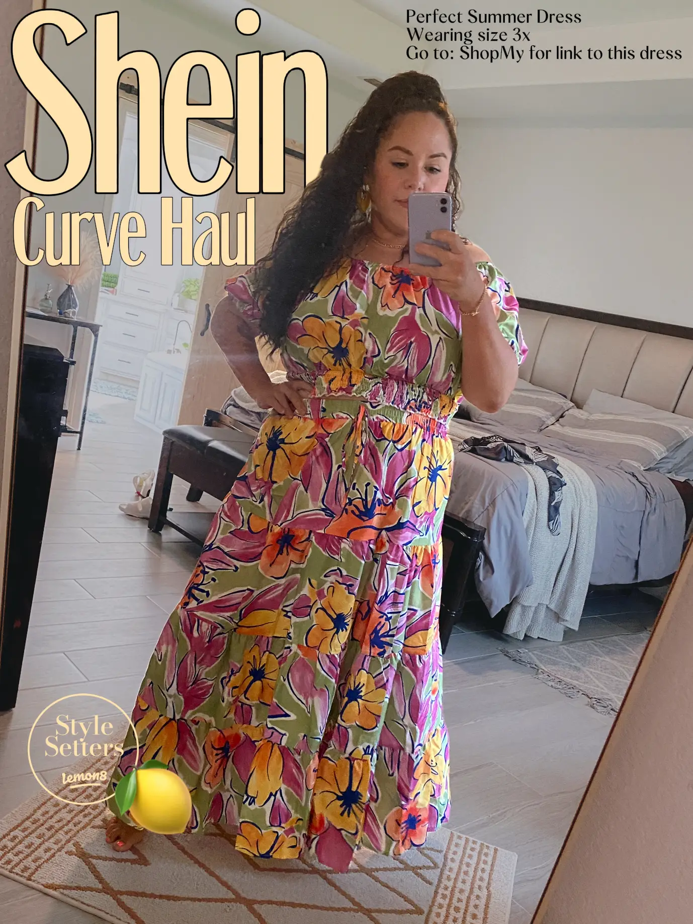 SHEIN CURVE - Fall in love with this dress. 😘