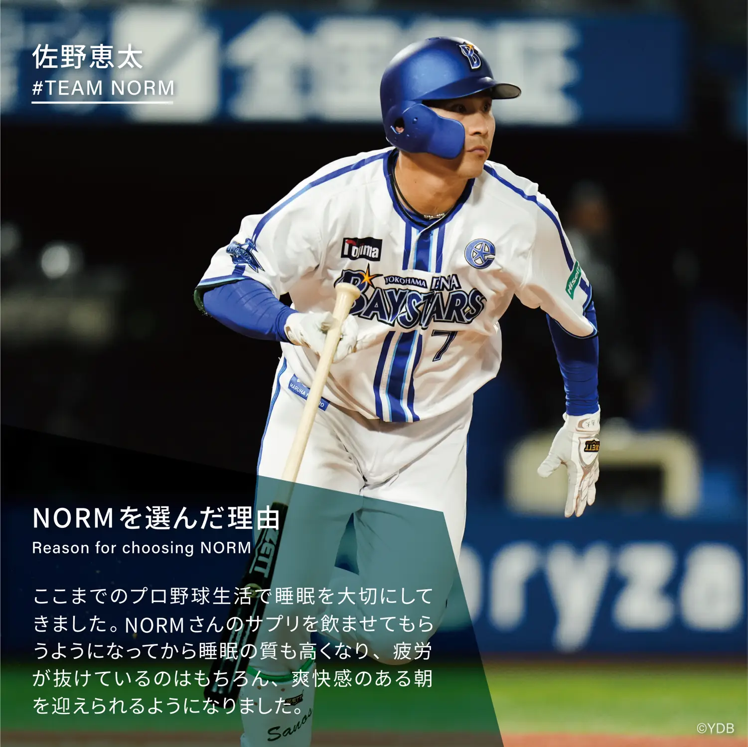 佐野恵太選手 NPBバット