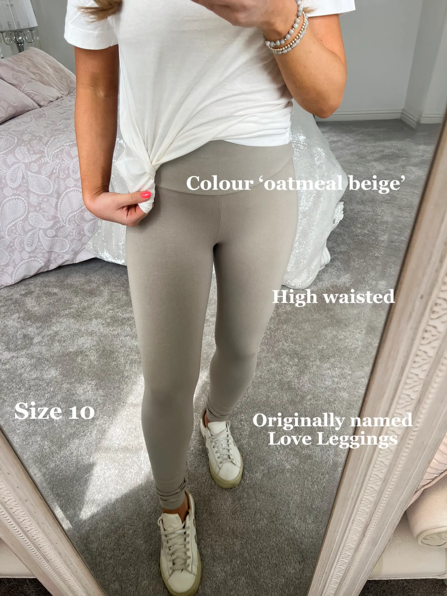How to style beige leggings - Lemon8 Search