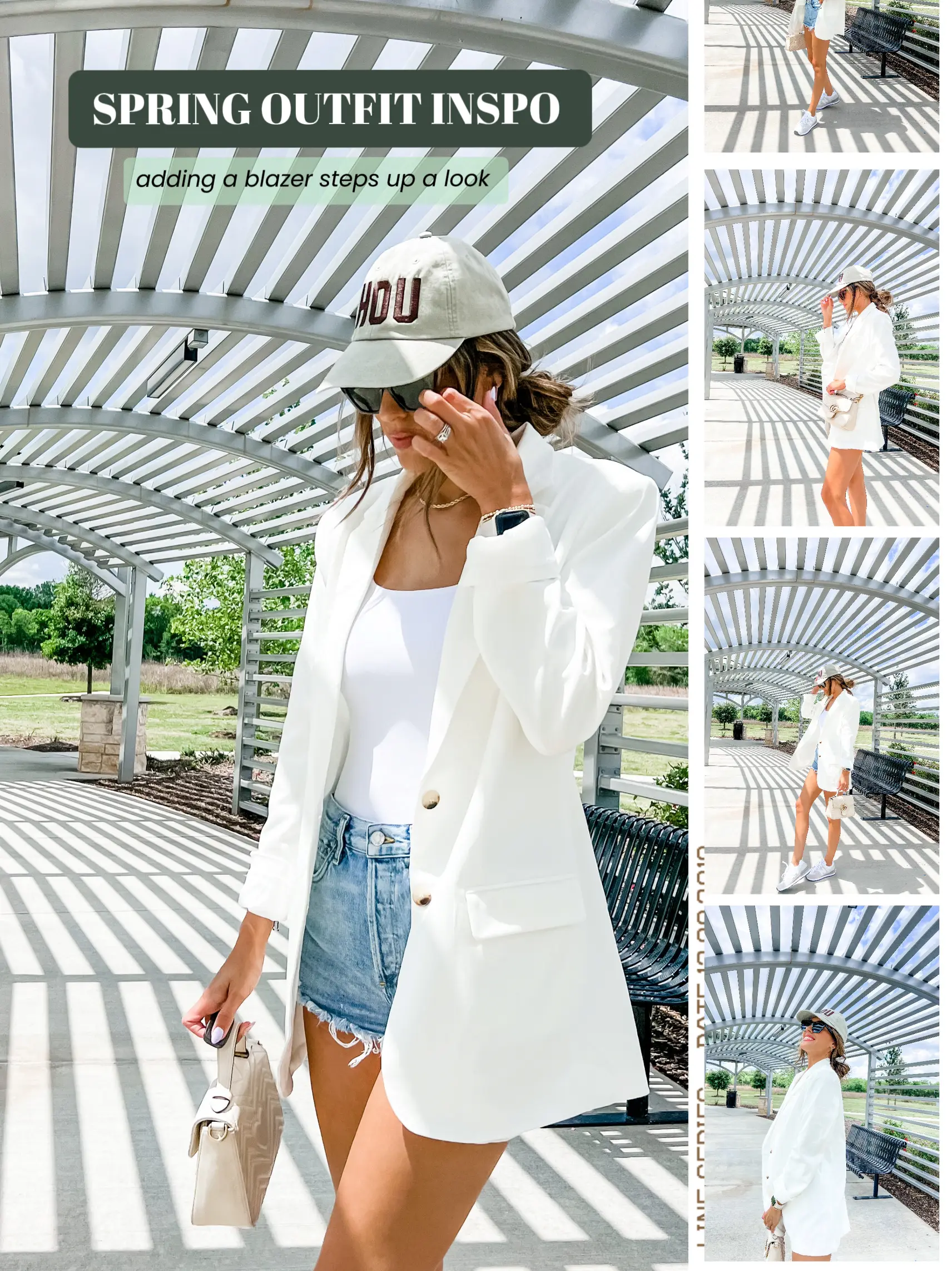 Trendsetting Blazer & Shorts Outfits