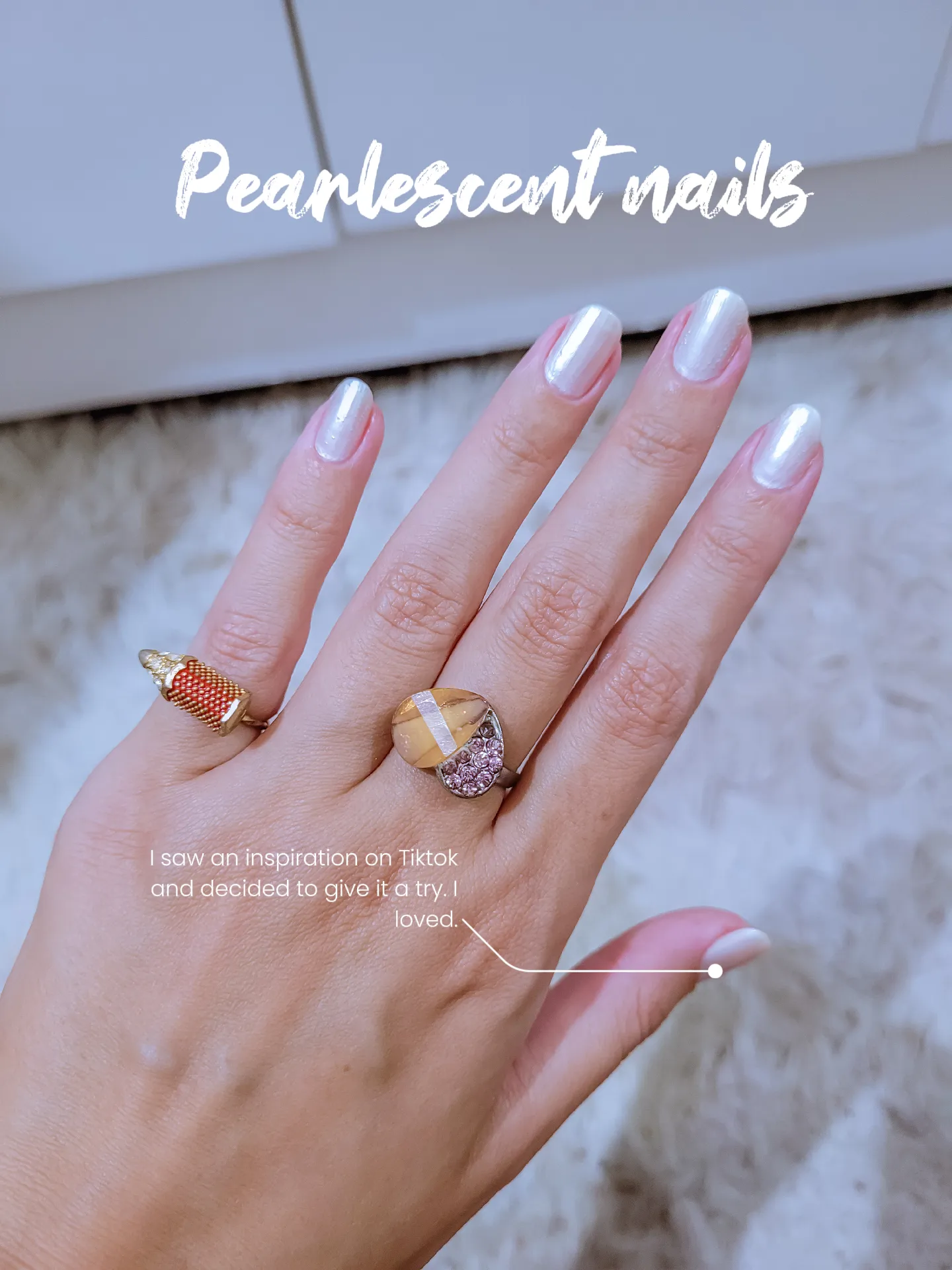 Pearlescent nails, Gallery posted by Natasha Botelho