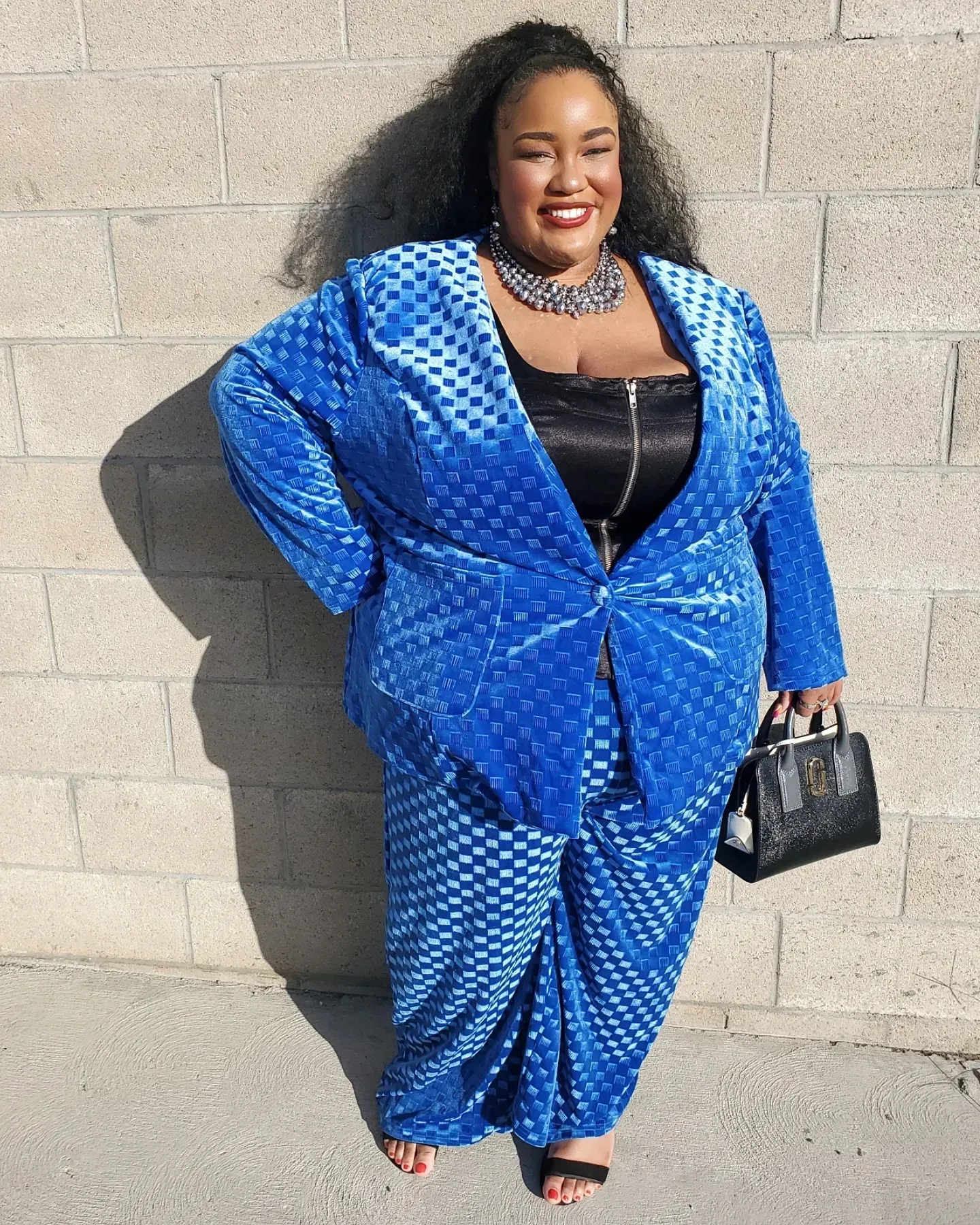 Se how I styled this plus size jumpsuit from Fashionnova. #plussize #p, Denim Jumpsuit